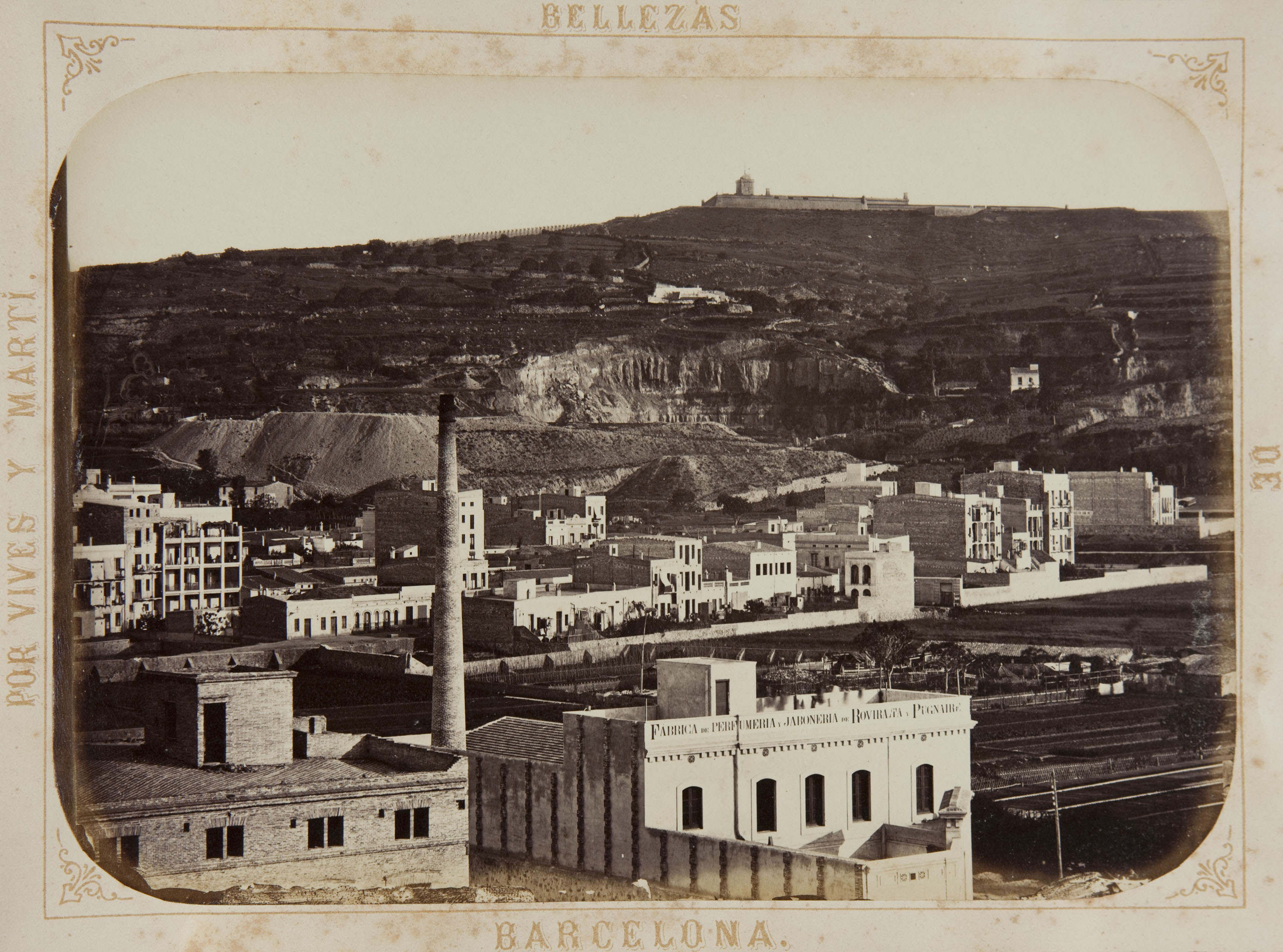 image for: Joan Martí  - Vista de Montjuich - 1874