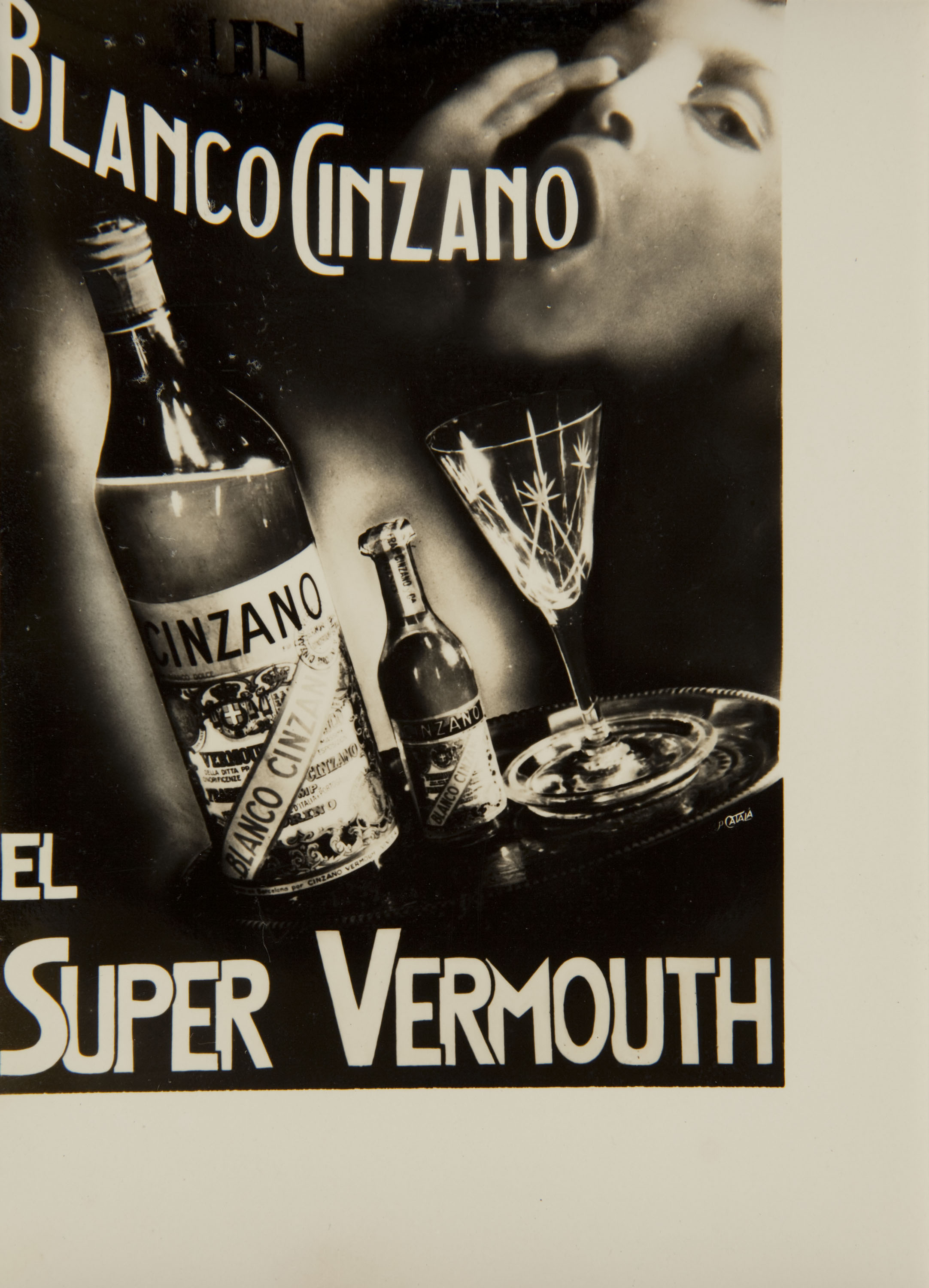 image for: Pere Català Pic - Blanco Cinzano - Cap a 1931