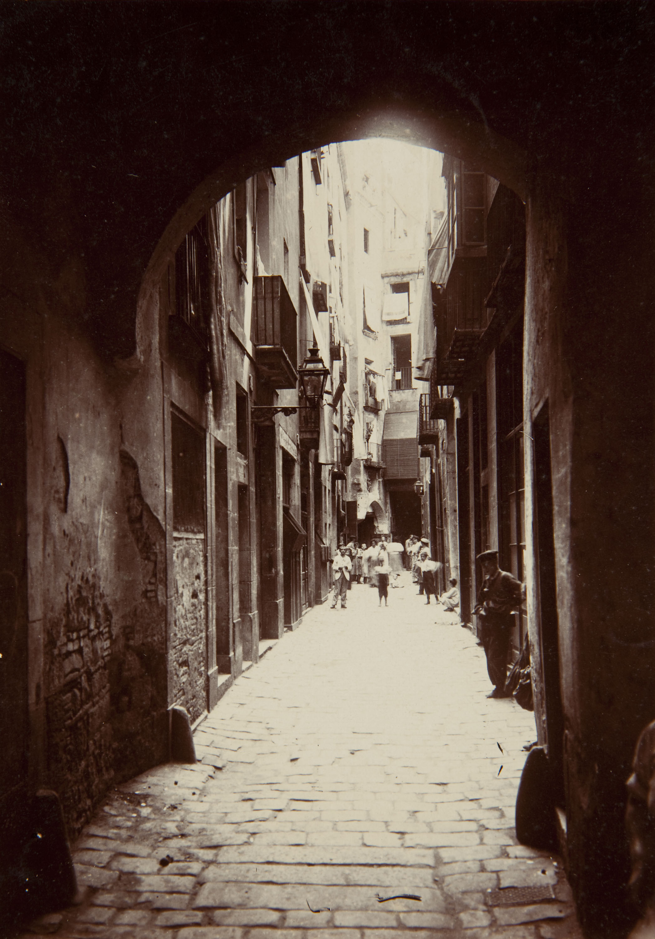 image for: Adolf Mas  - Carrer d&#039;en Burgés - Anterior a 1911