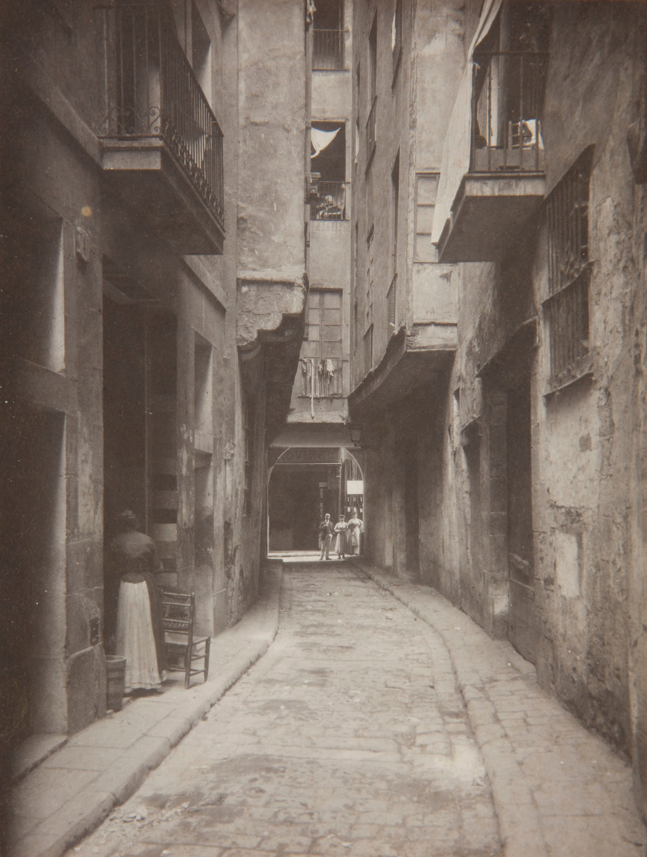 image for: Adolf Mas  - Carrer de l&#039;Arc de Sant Francesc - Anterior a 1911