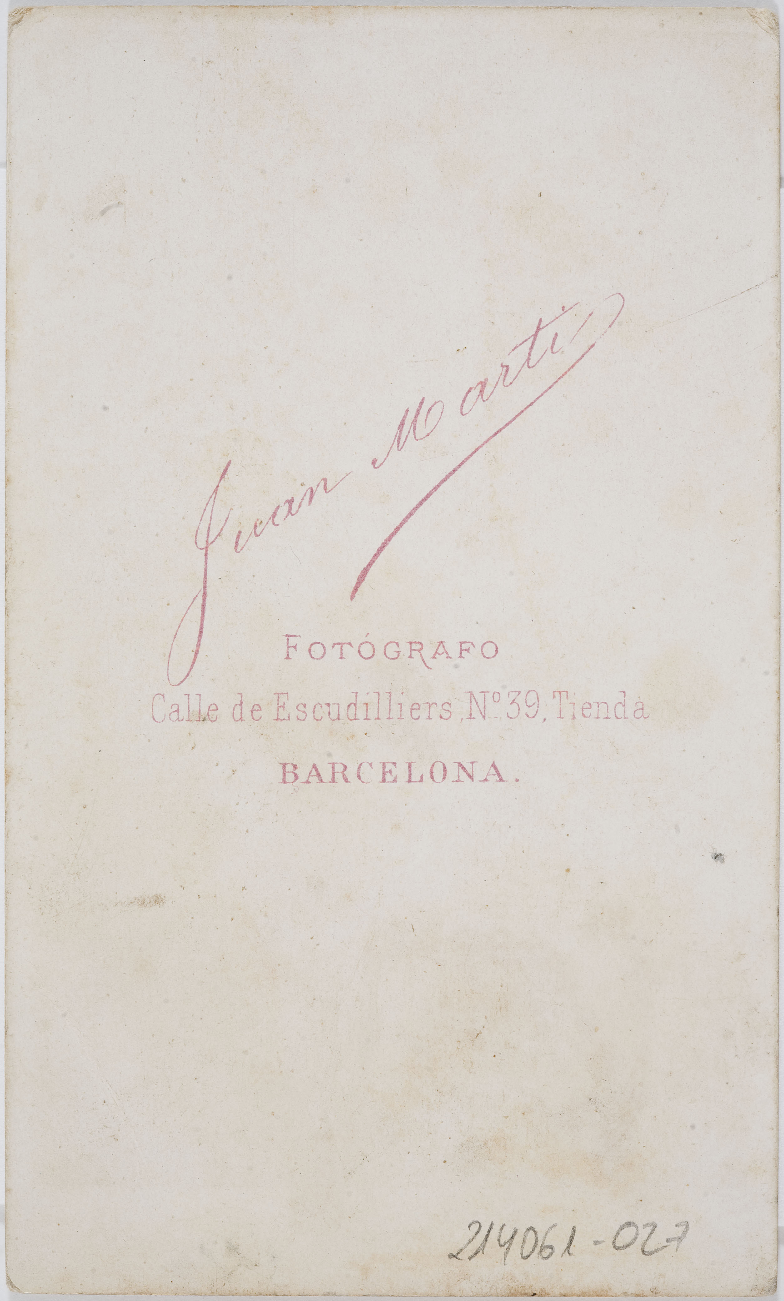 image for: Joan Martí  - Retrat d&#039;home - Cap a 1860 [1]