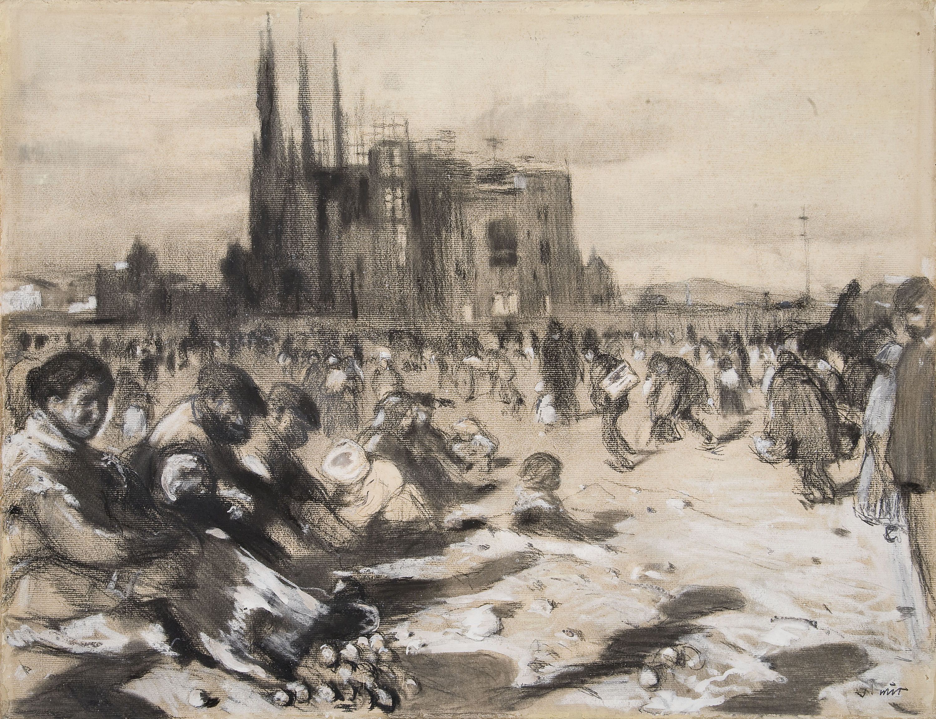 image for: Joaquim Mir - La catedral dels pobres - Cap a 1898