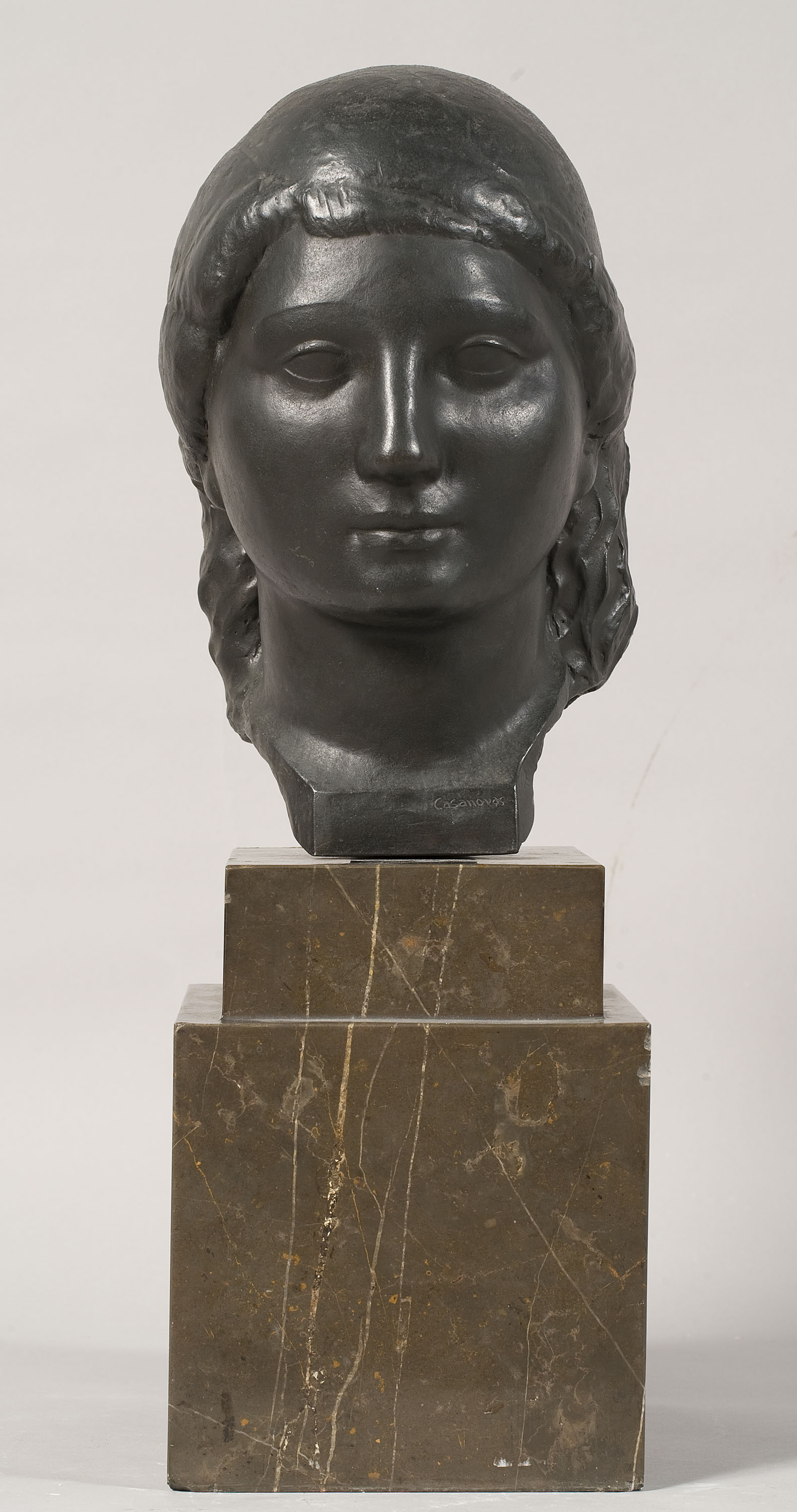 image for: Enric Casanovas - Estudi de cap - 1920