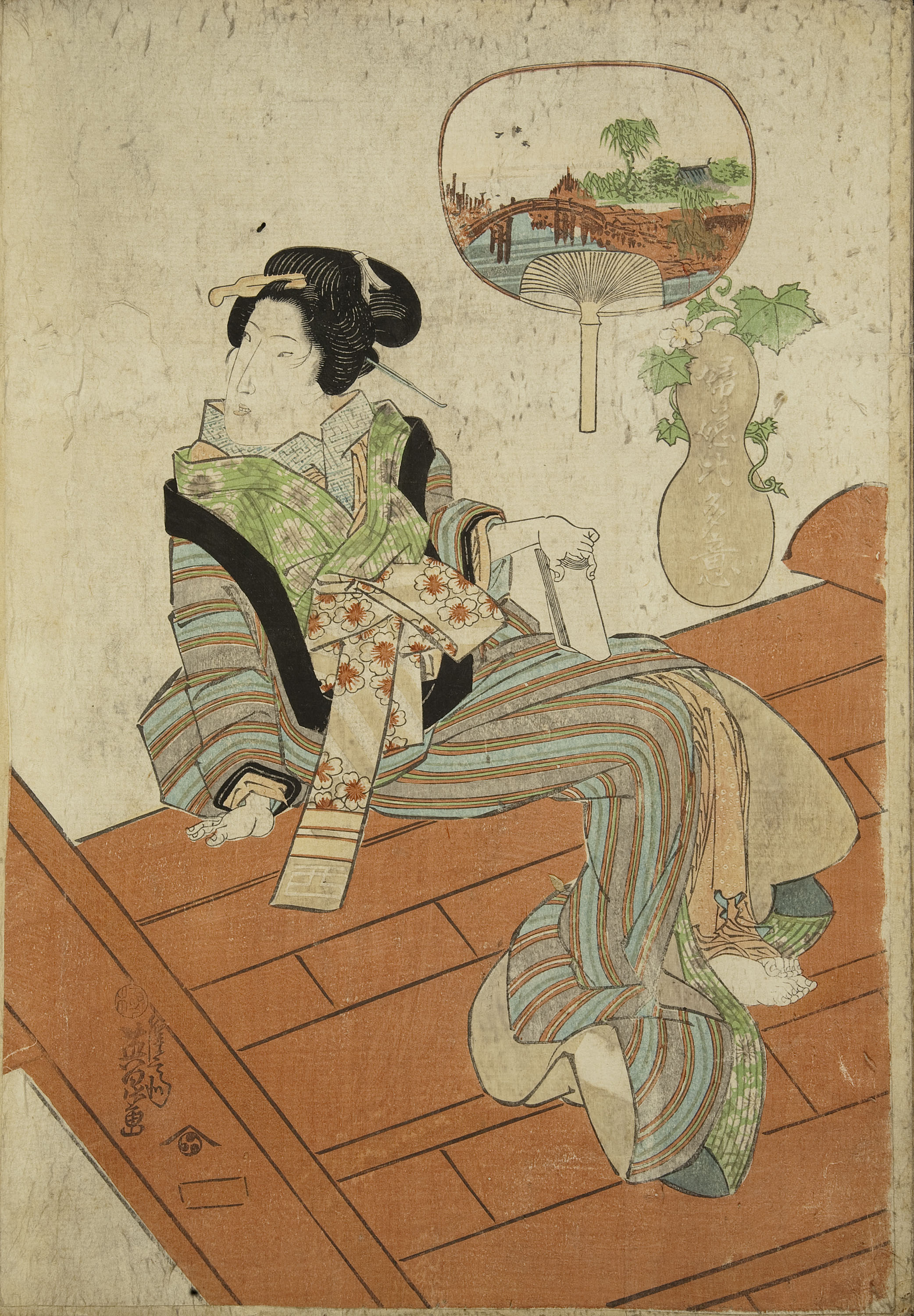 image for: Utagawa Kunisada (Toyokuni III) - Ukiyo-e (àlbum amb cinquanta-dues estampes) - Finals del segle XVIII – mitjan segle XIX [13]