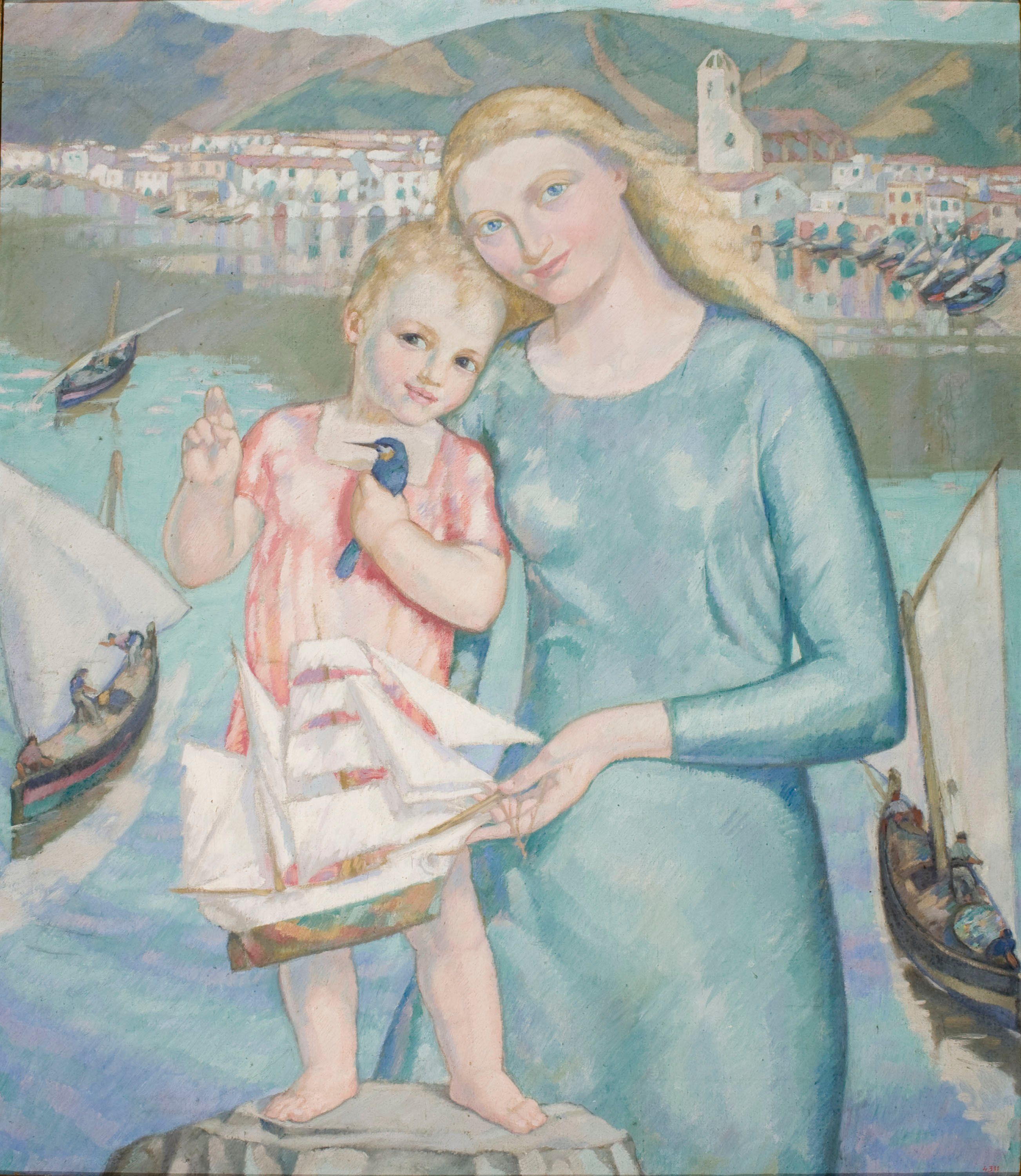 image for: Francesc d'Assís Galí - Maternitat - Cap a 1922