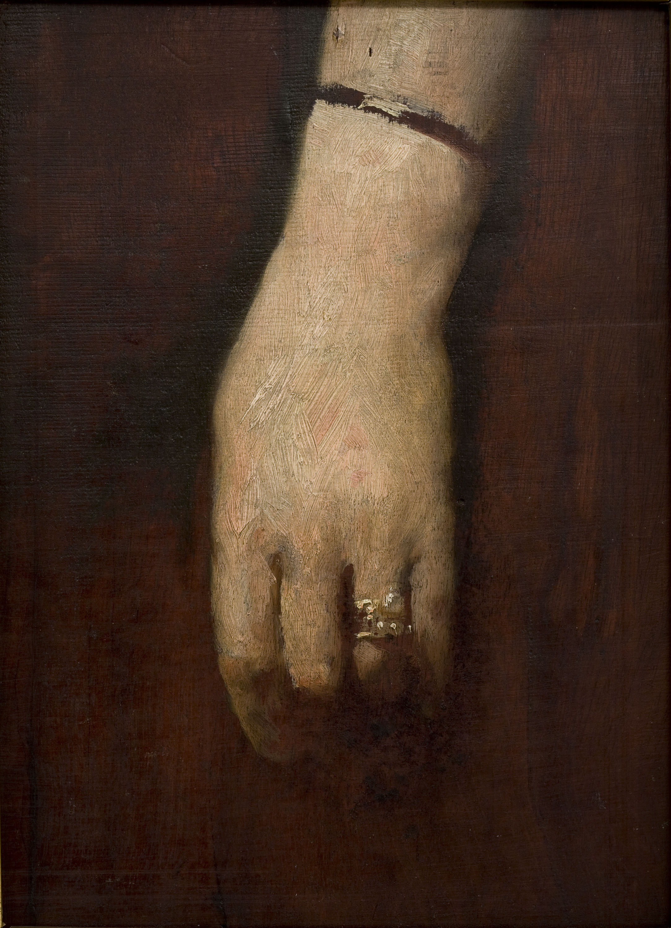 image for: Antoni Caba - Estudi de mà - Cap a 1885