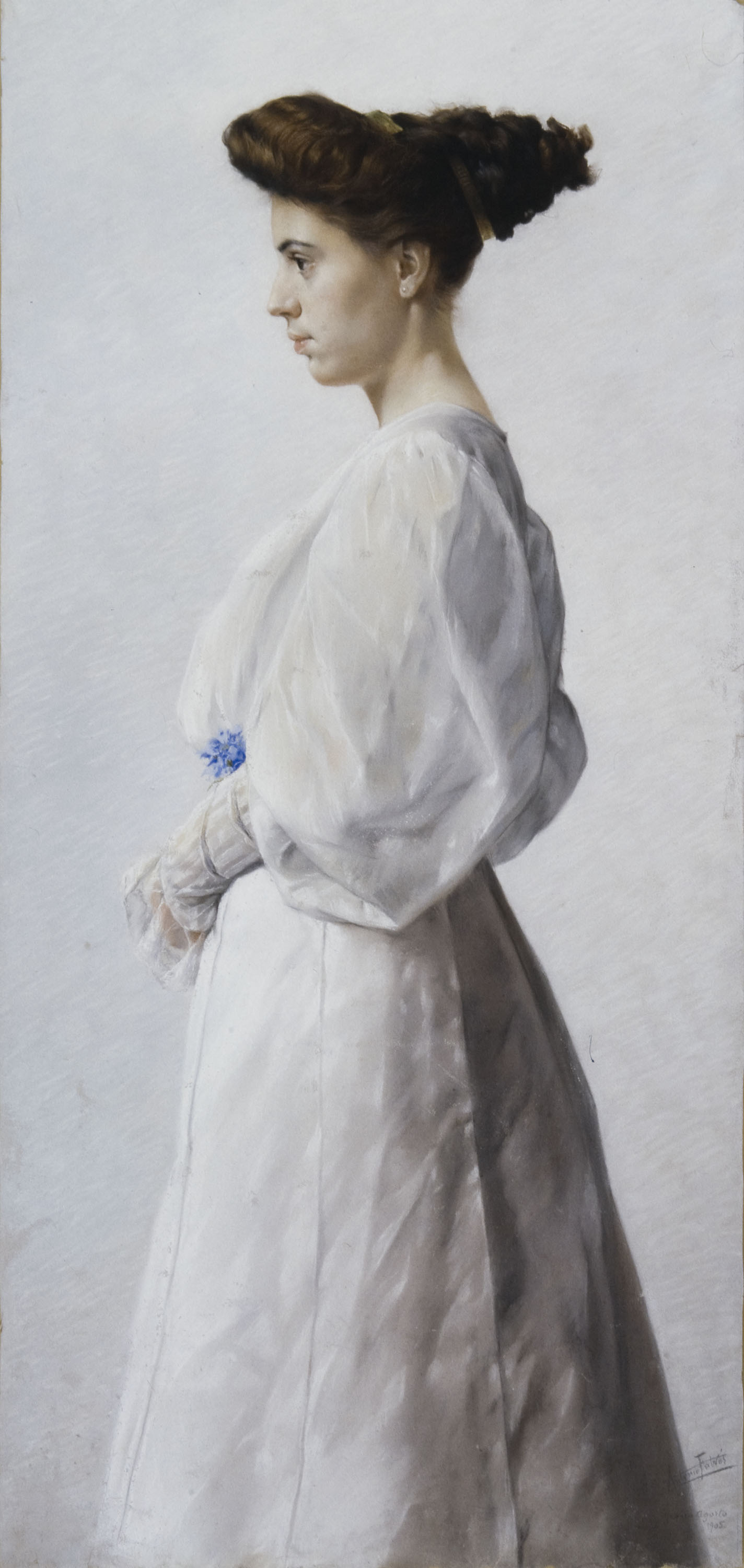 image for: Antoni Fabrés - Retrat de Julieta Fabrés, filla de l&#039;artista - 1905