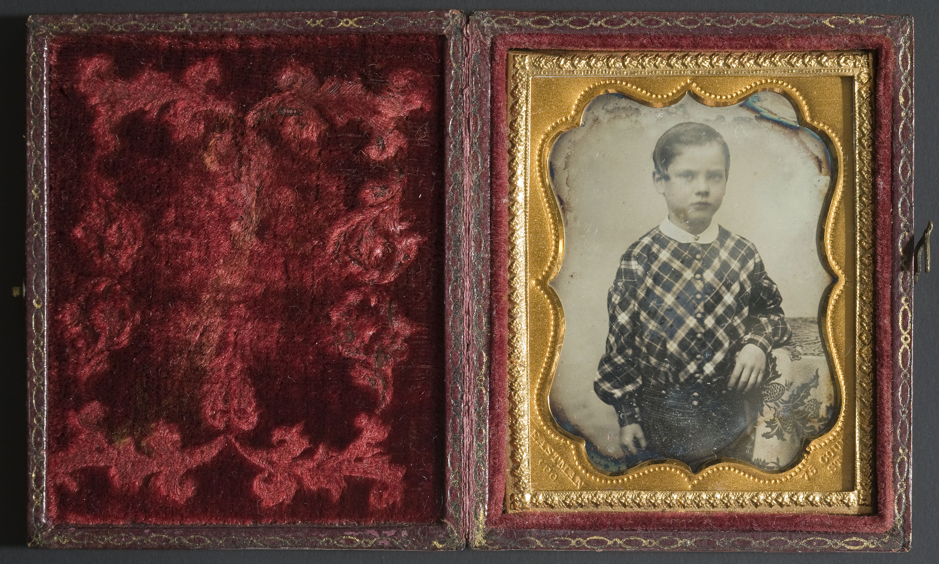image for: Anònim - Retrat de nen - Entre 1839-1860