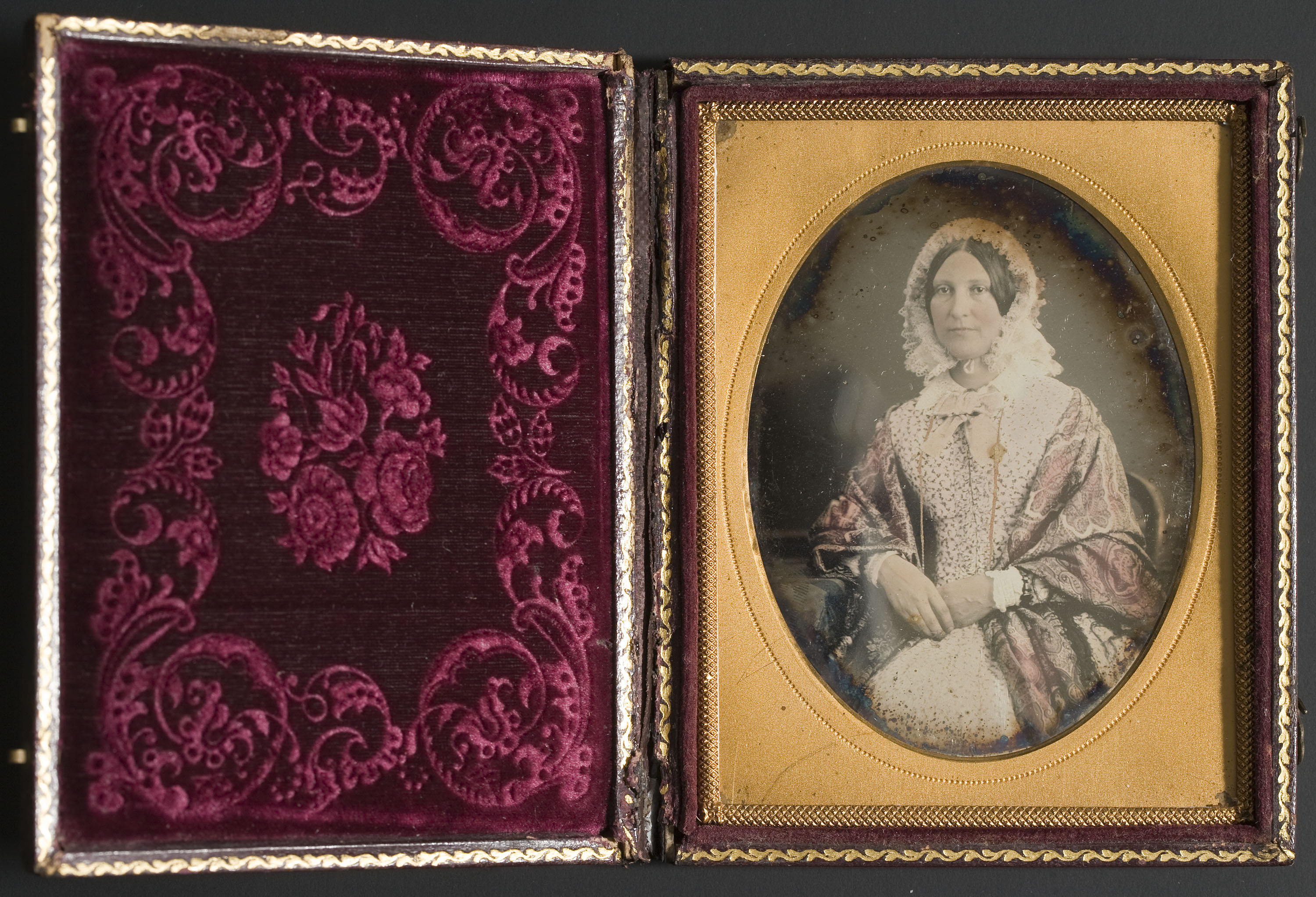 image for: Anònim - Retrat de dona - Entre 1839-1860