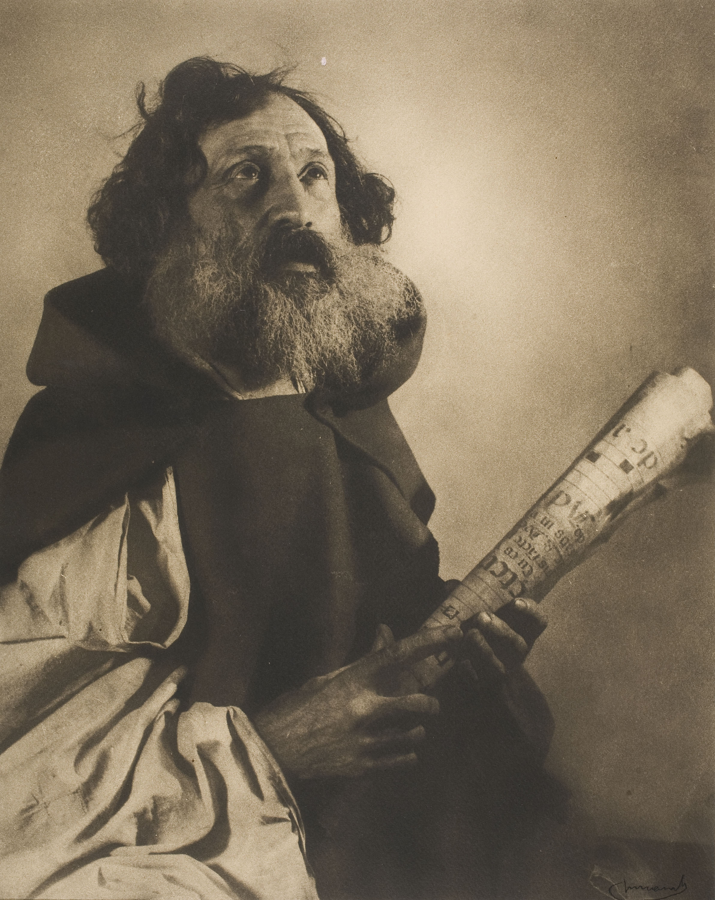 image for: Josep Maria Casals i Ariet - Home amb barba (monjo) - Cap a 1935