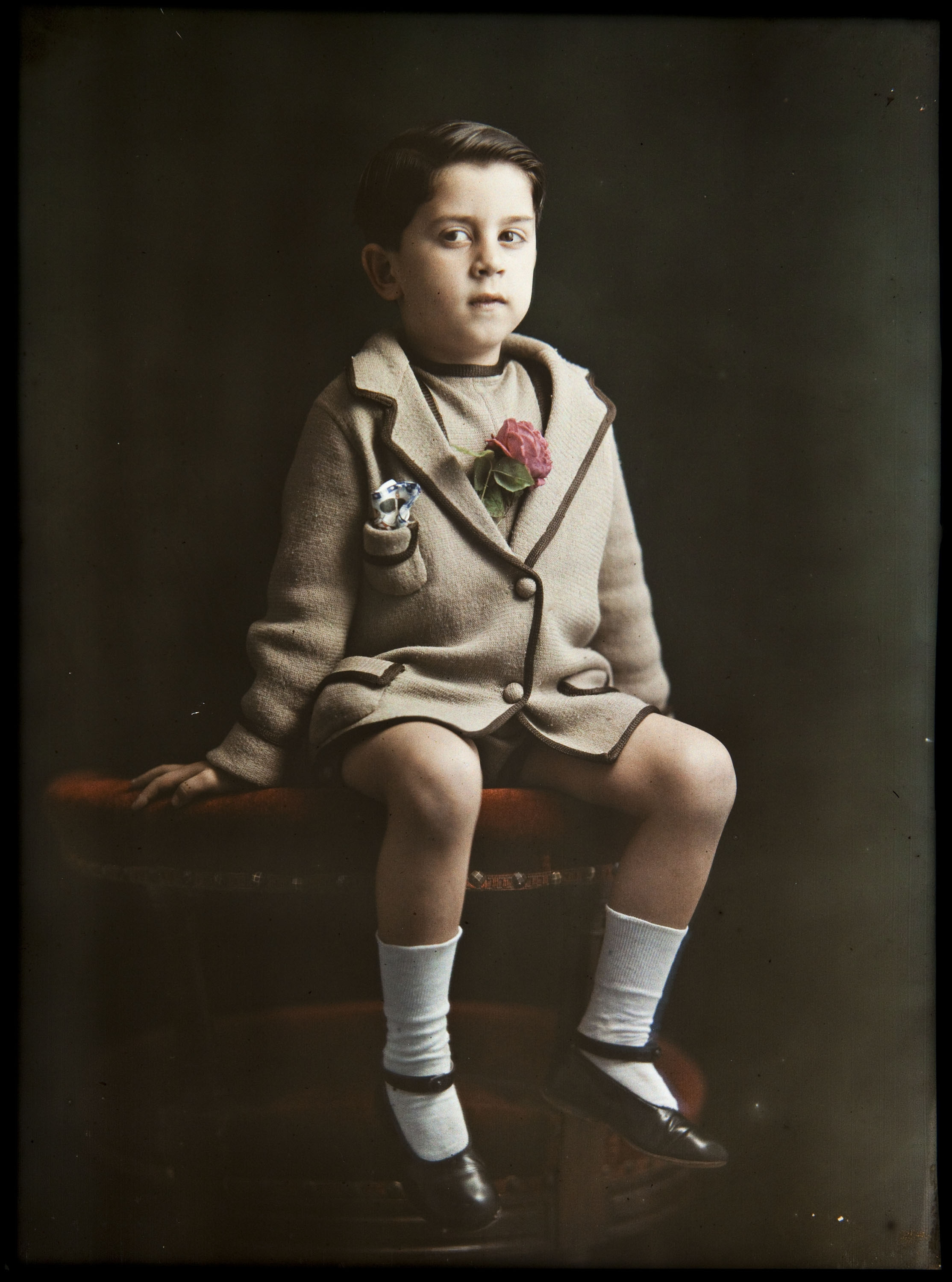 image for: Francesc Carrera Bou - Retrat de Joaquim Carrera Faura, nét de l&#039;artista - Cap a 1924