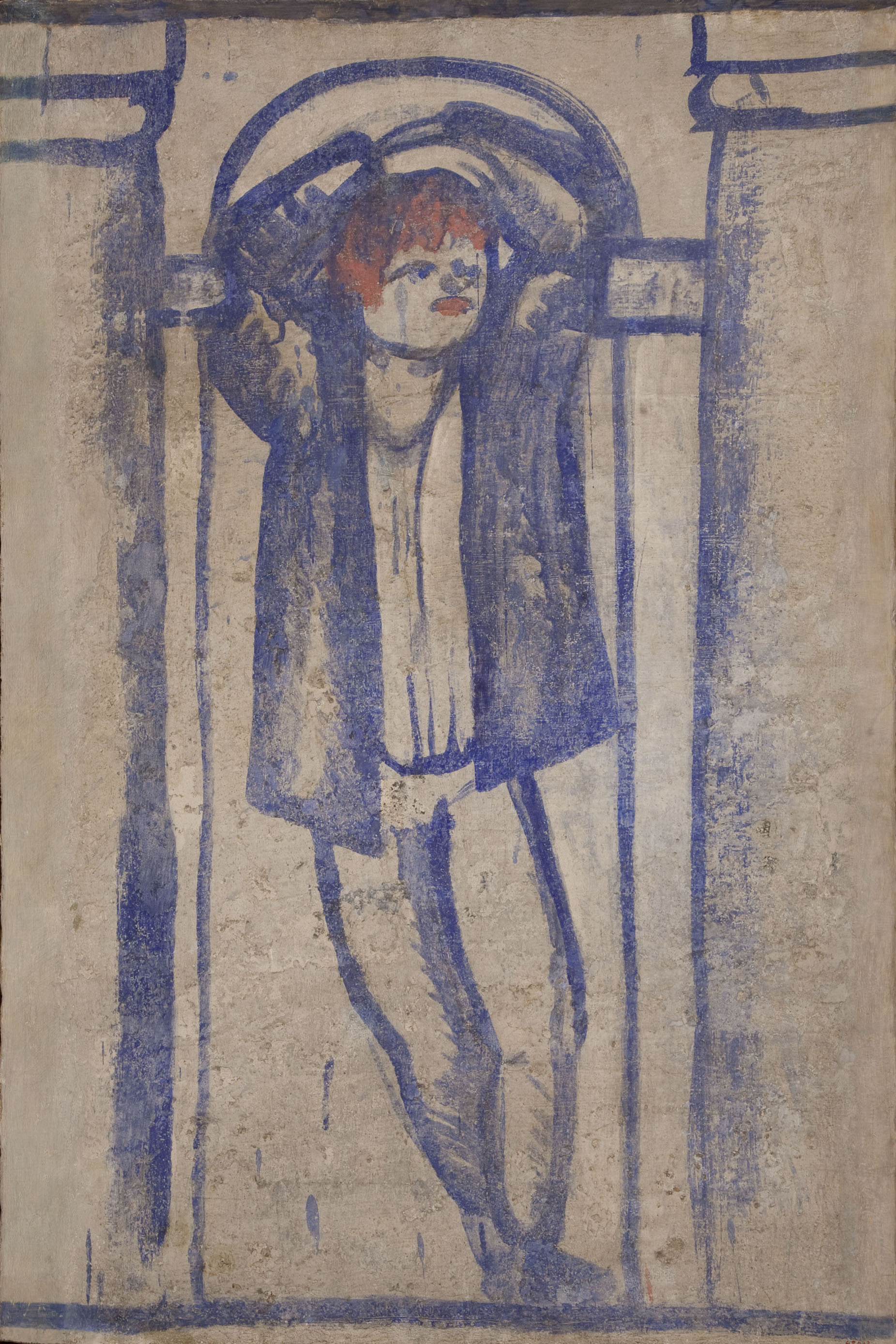 image for: Xavier Nogués - Fragment de la decoració mural del celler de les Galeries Laietanes - 1915