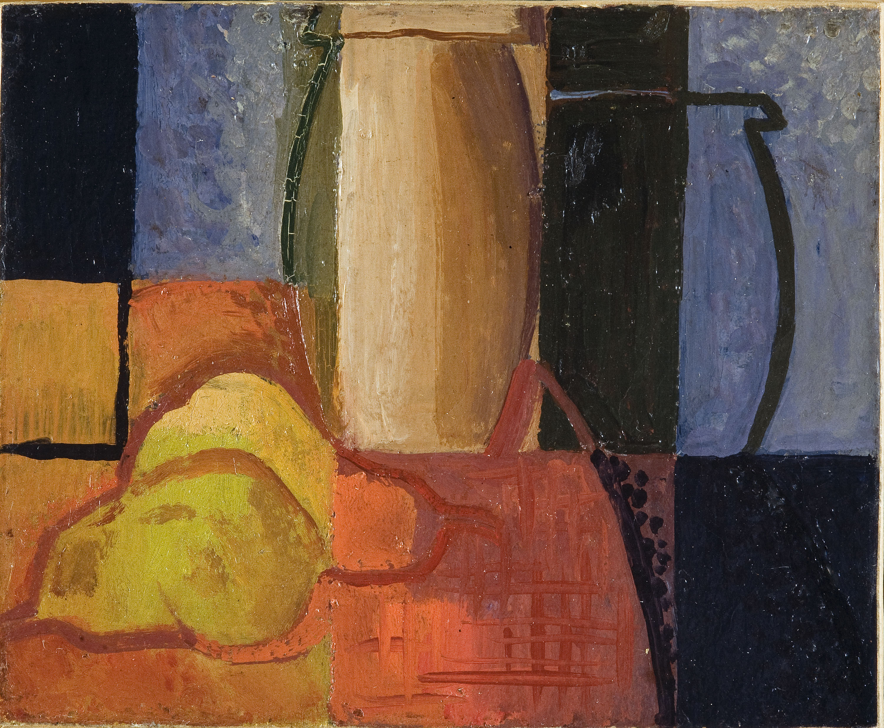 image for: Pere Daura - Natura morta amb dues gerres i dues peres - Cap a 1929