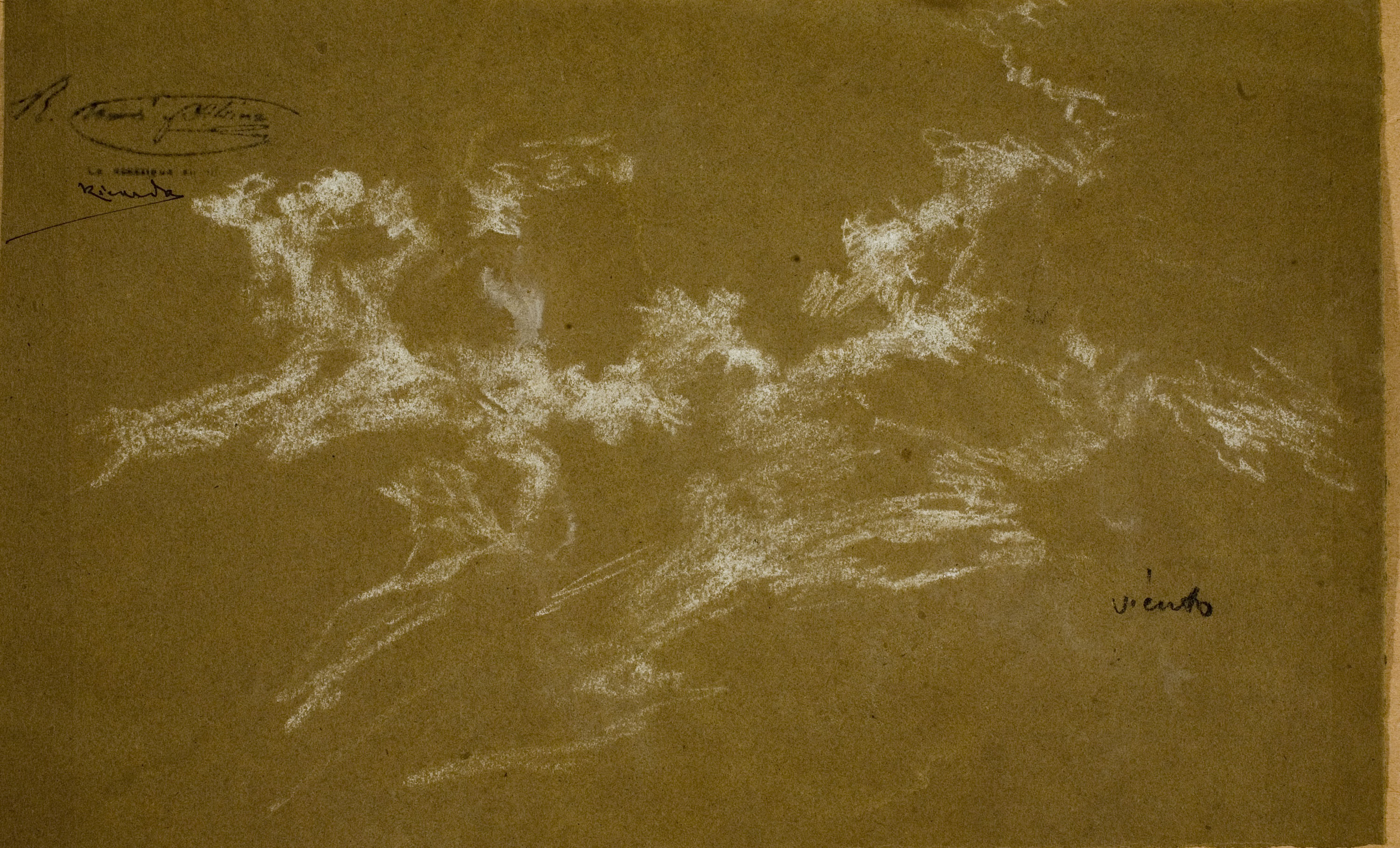 image for: Ramon Martí i Alsina - Apunt de cel ventós - Cap a 1865-1870