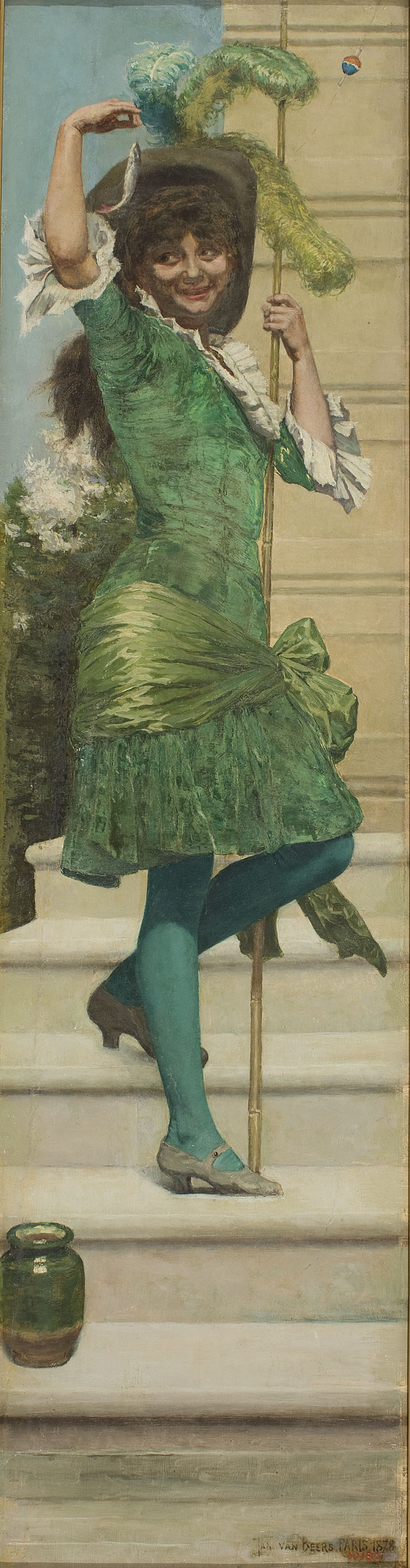 image for: Jan van Beers - Pescadora - 1878