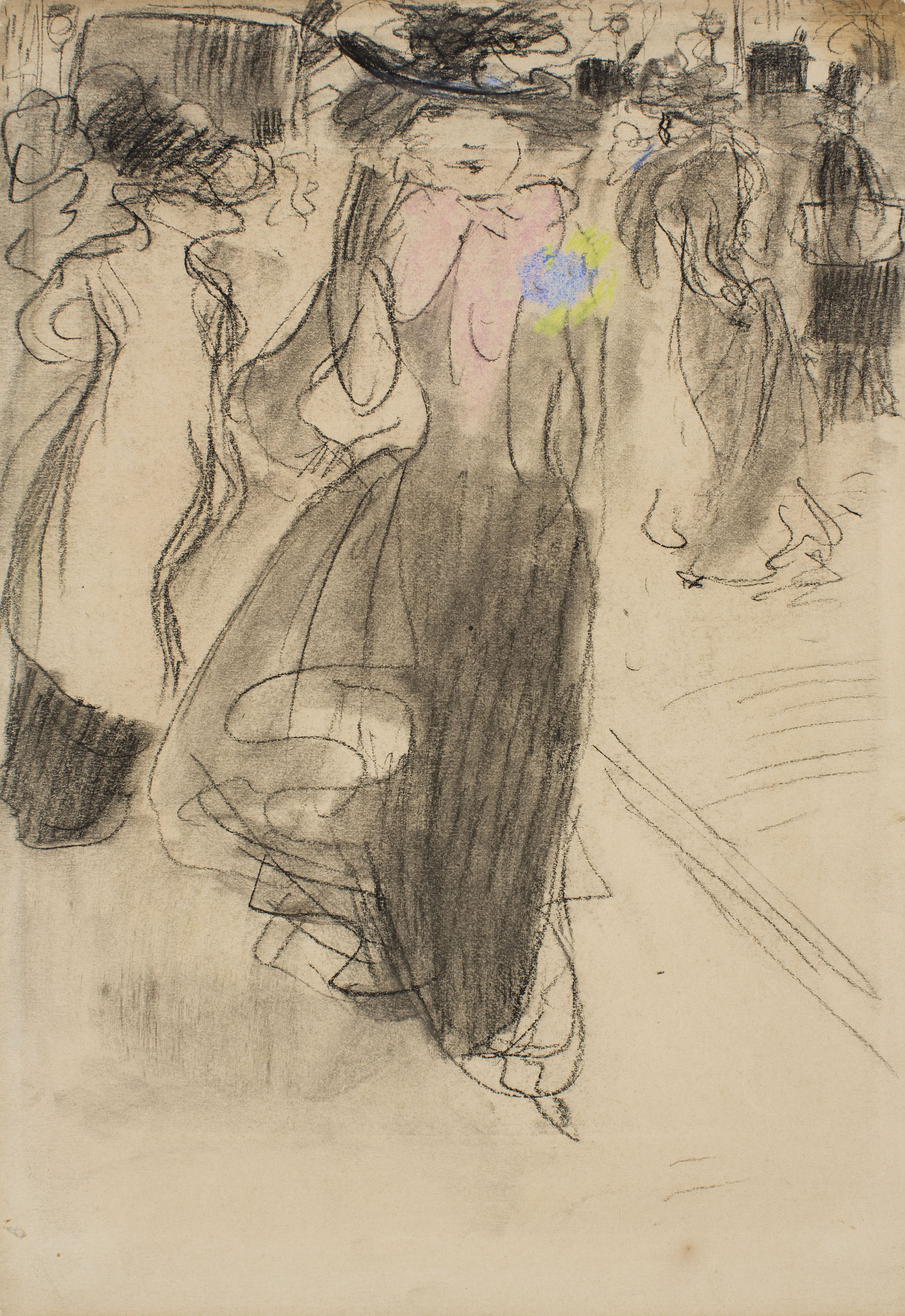 image for: Joan González Pellicer - Sur le boulevard (Al bulevard) - Cap a 1902
