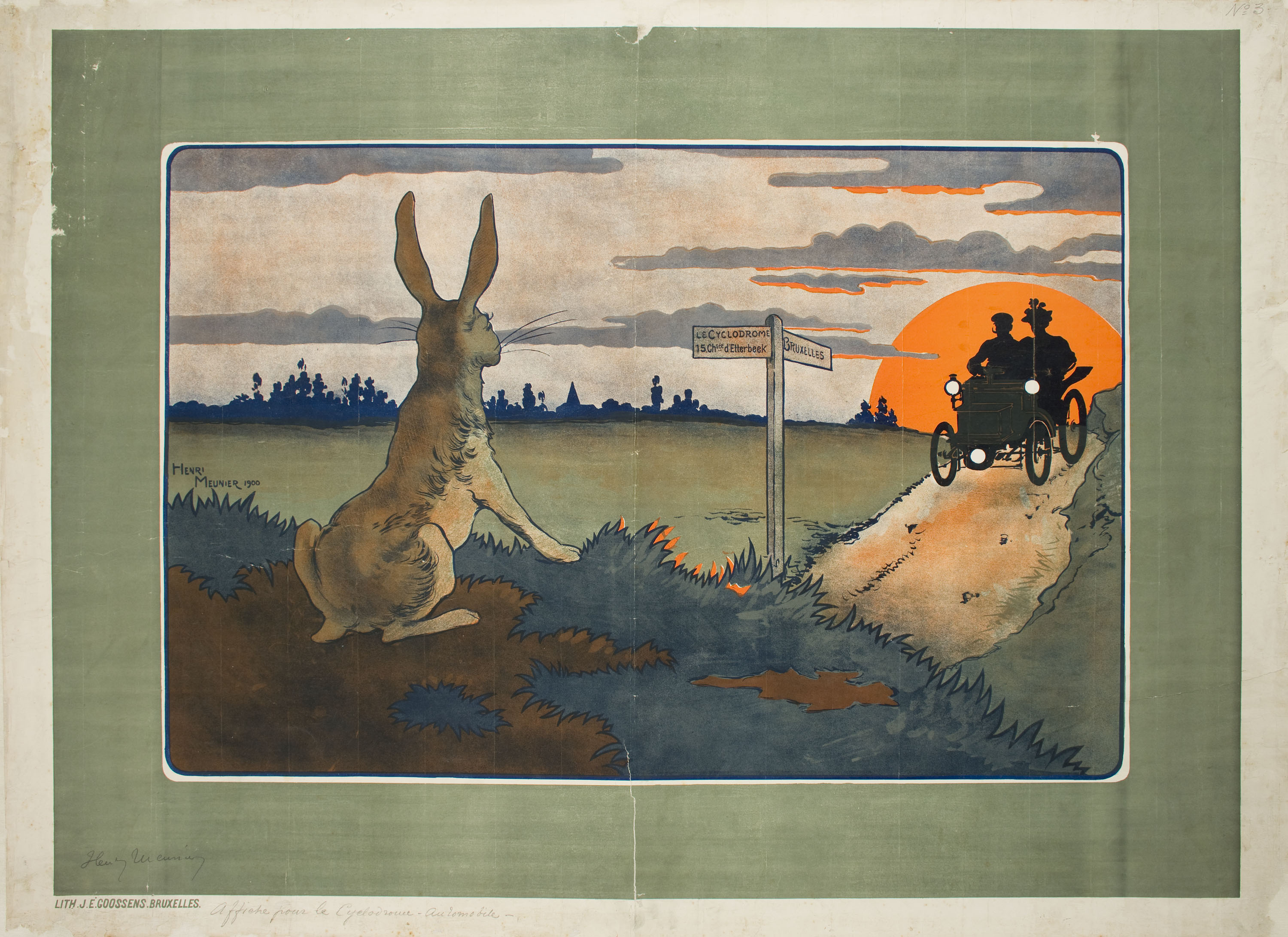 image for: Henri Meunier - [Le Cyclodrome] - 1900