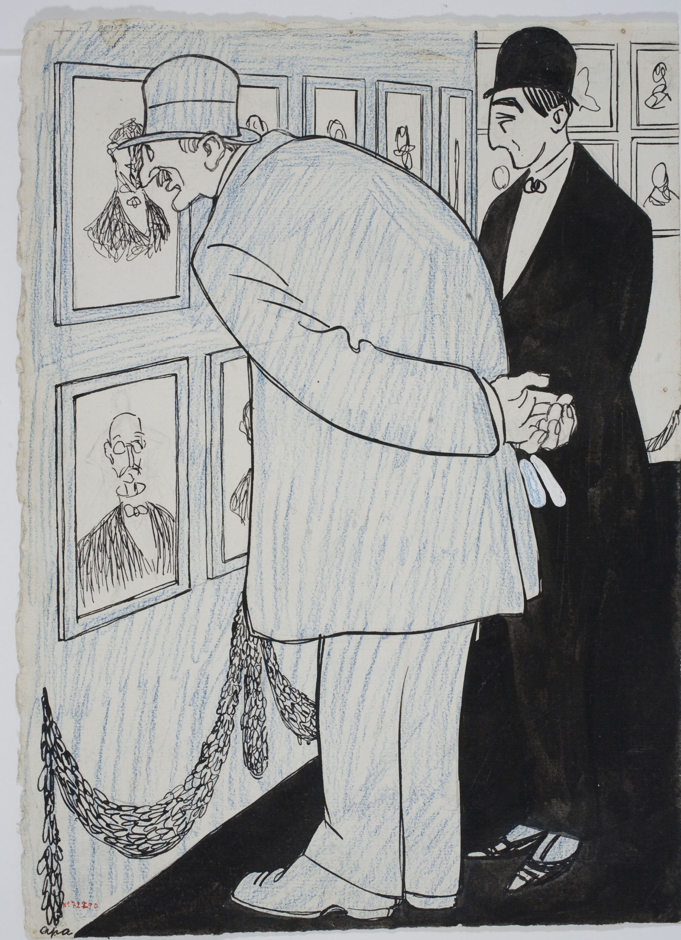 image for: Feliu Elias - Davant dels retrats d&#039;en Casas - Cap a 1909