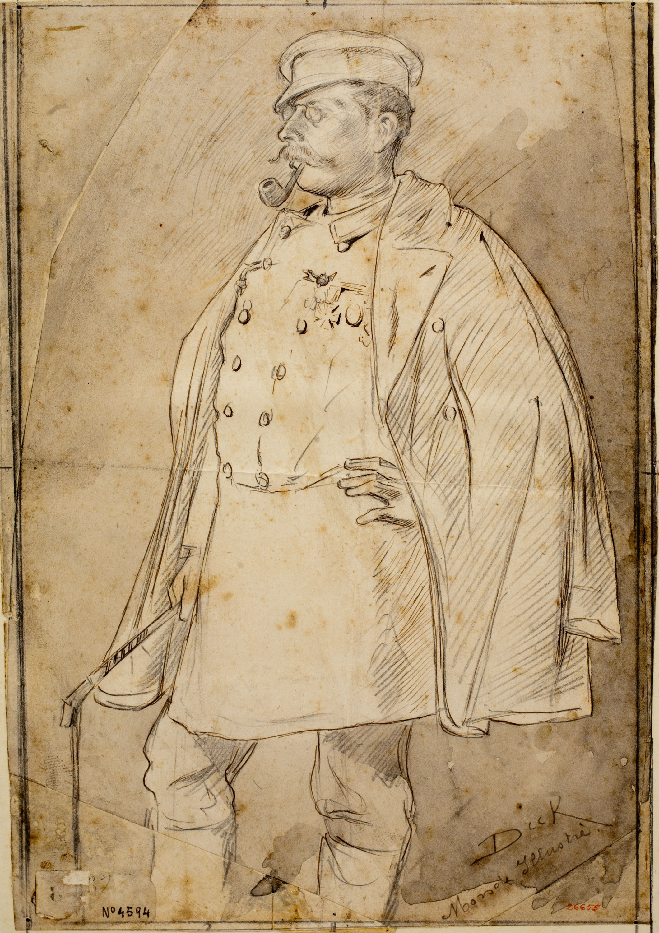 image for: Josep Lluís Pellicer - Retrat del corresponsal Dick - 1877