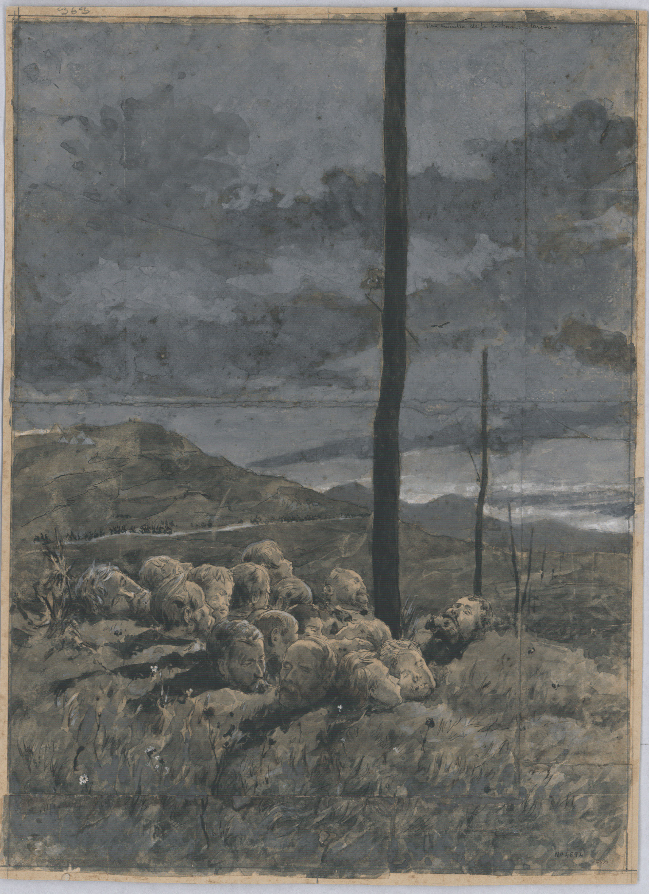 image for: Josep Lluís Pellicer - Una muestra de la barbarie turca - 1877