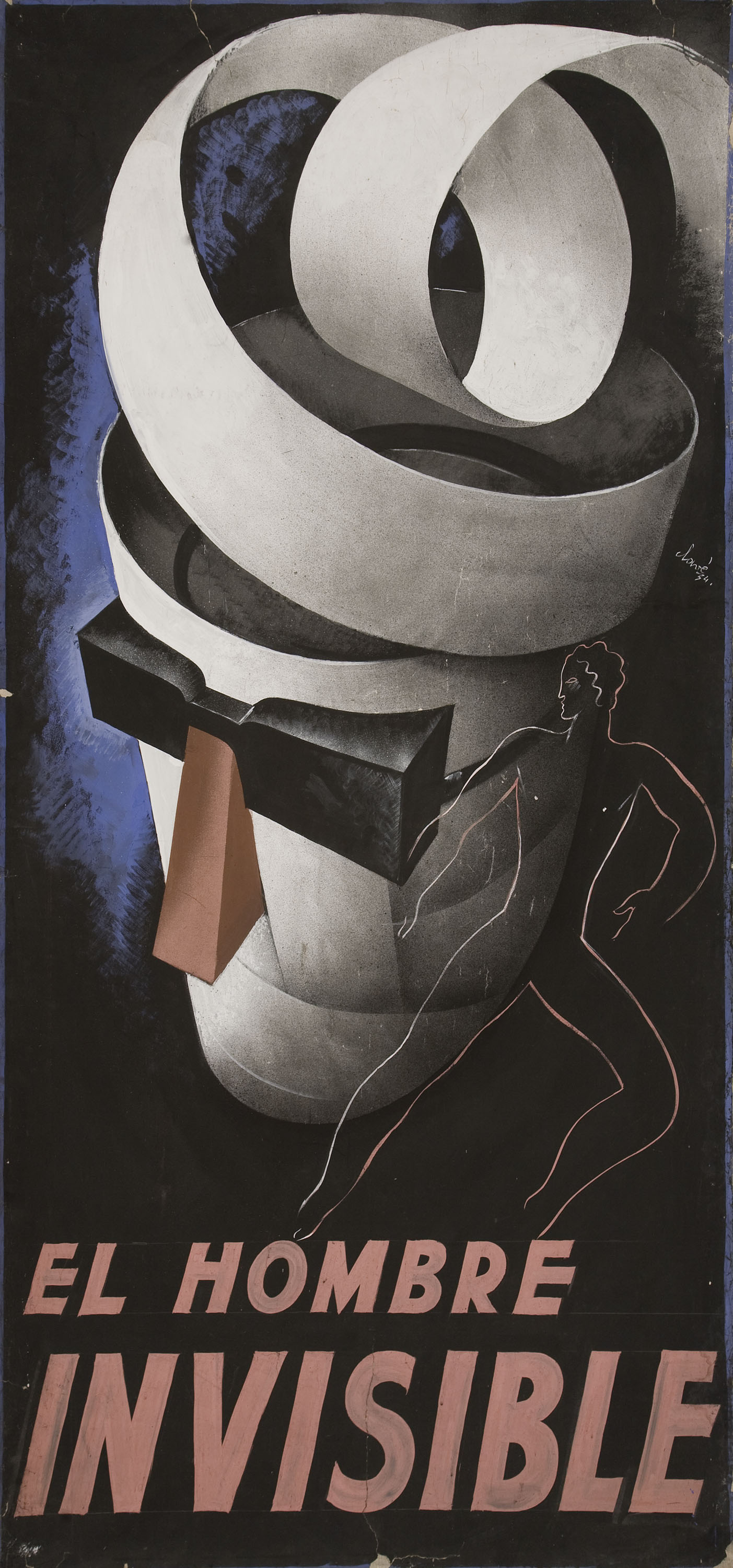 image for: Antoni Clavé - El hombre invisible - 1934