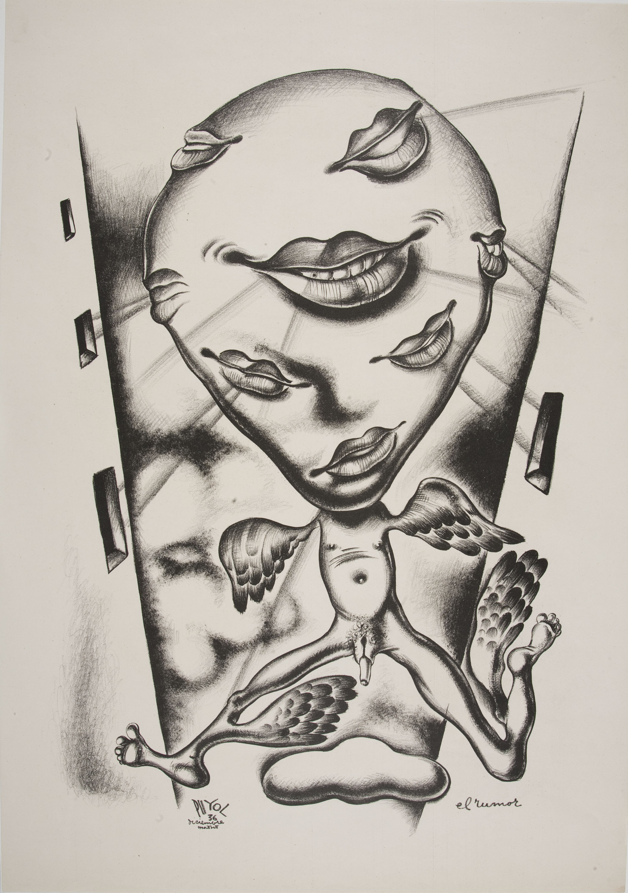 image for: Ramón Puyol - El rumor - 1936