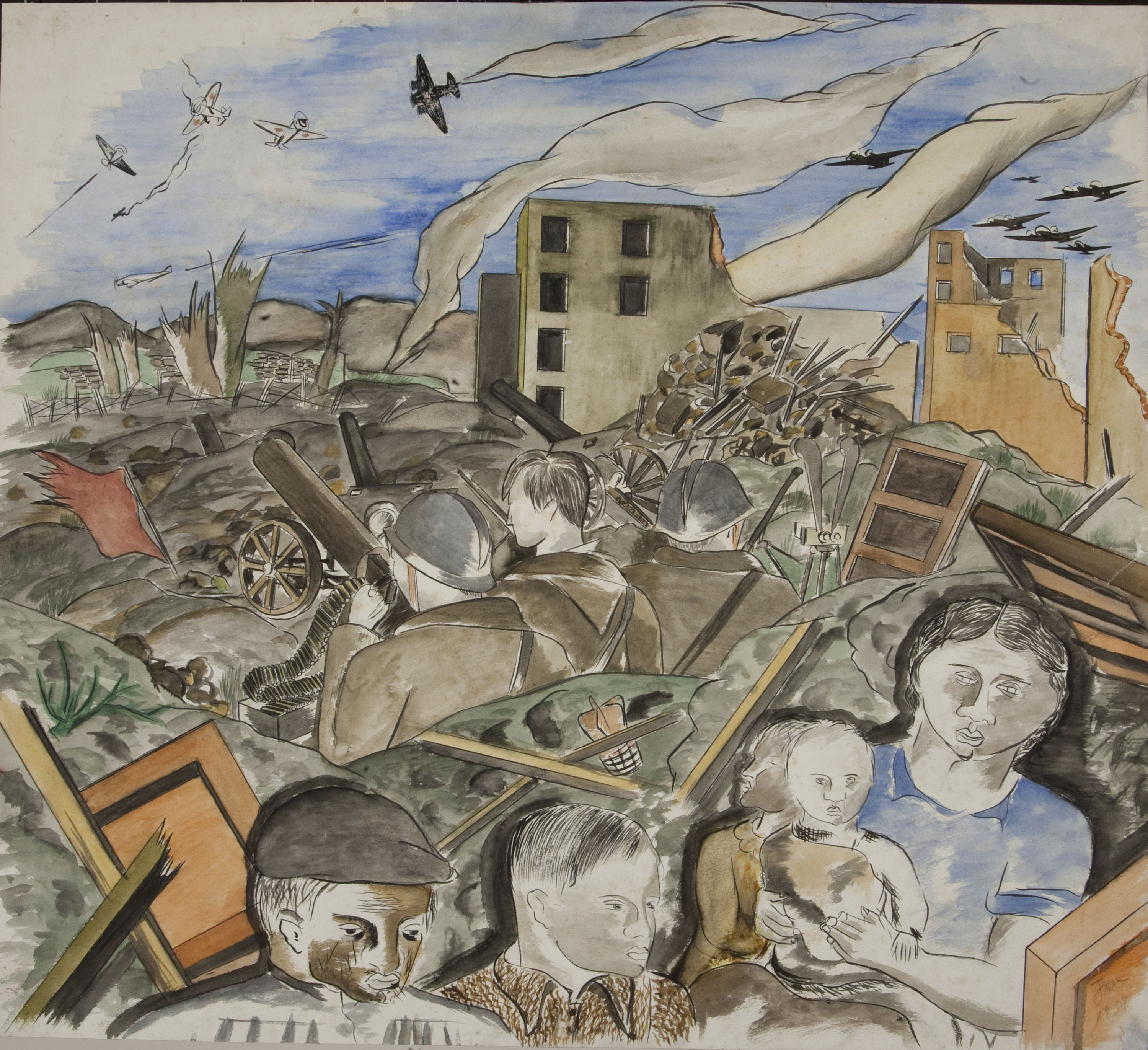 image for: José García Narezo - Defensa de Madrid - Cap a 1937