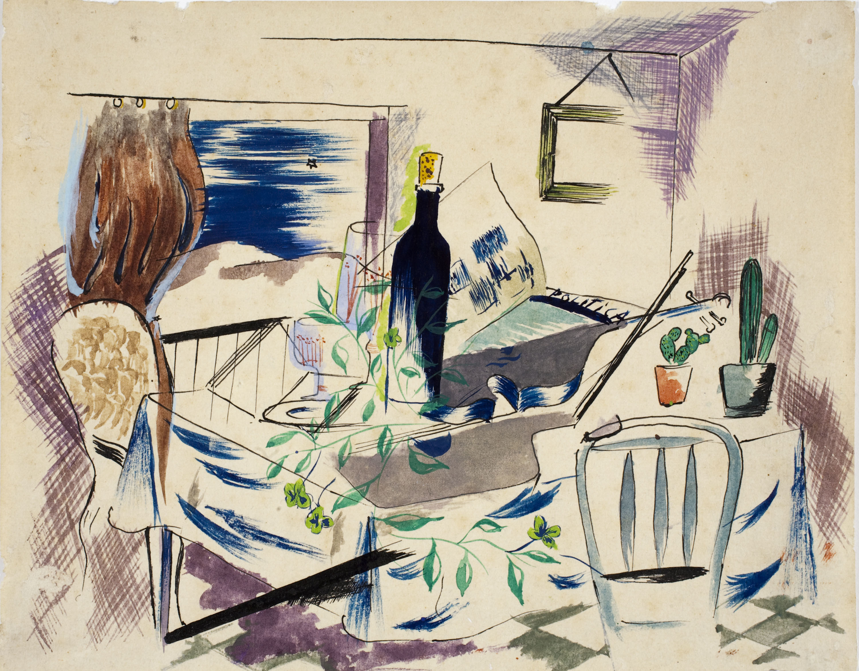 image for: José García Narezo - La mesa en el hogar feliz - Cap a 1937
