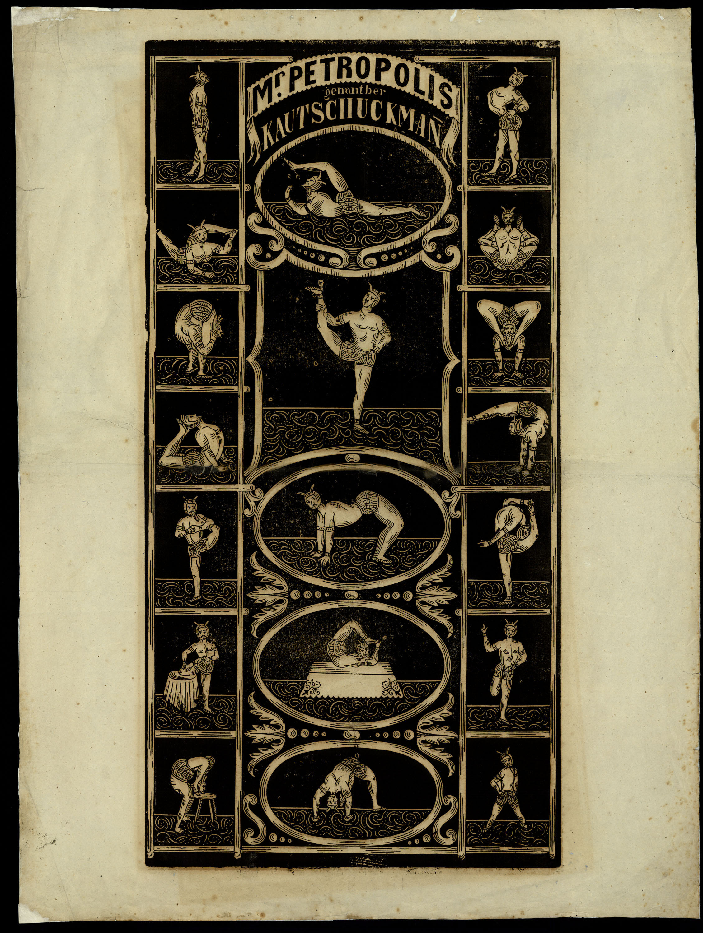 image for: Anònim - Mr. Petropolis genantber Kautschuckman - Cap a 1870-1890