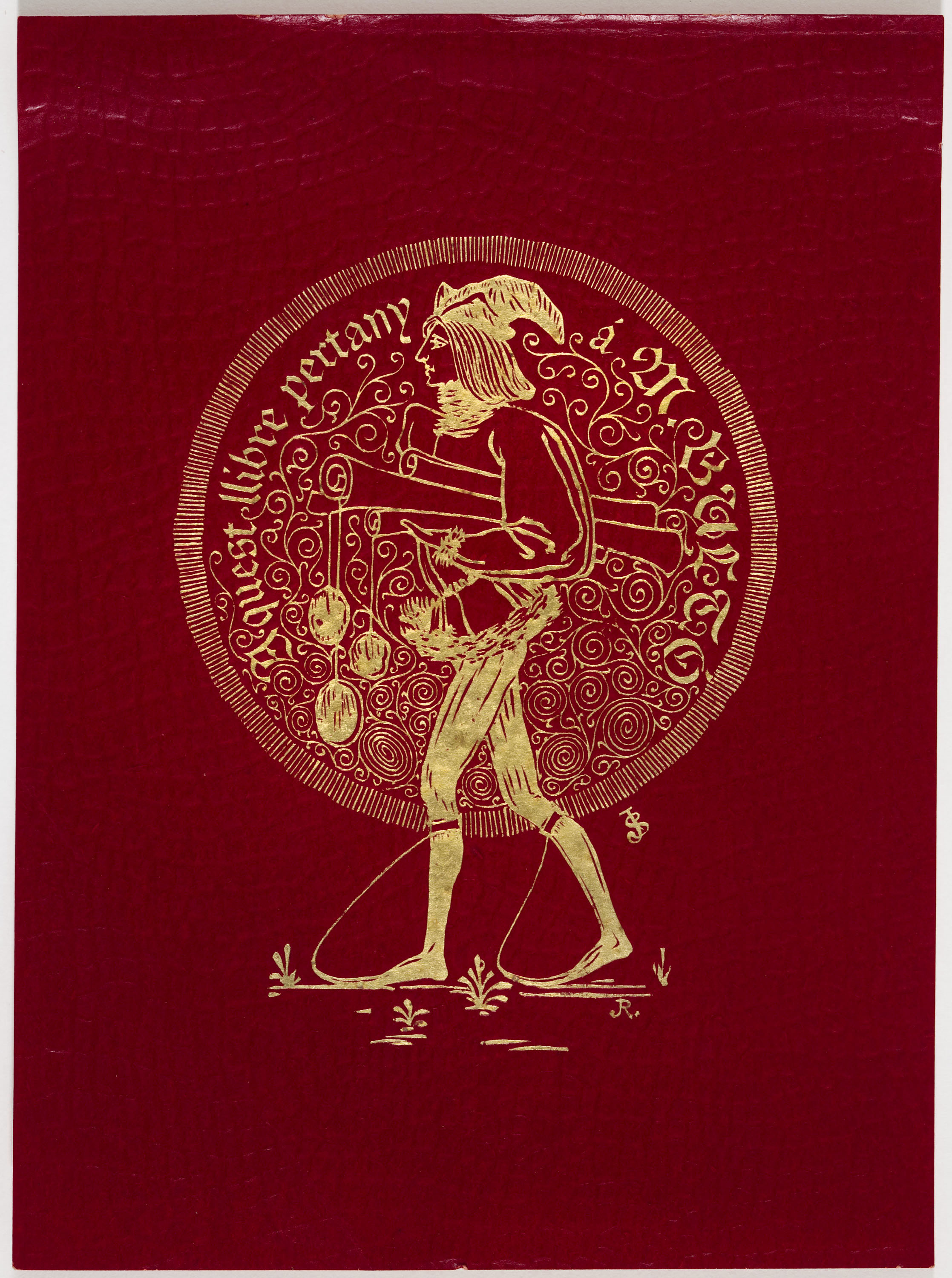 image for: Josep Maria Sert - Aquest llibre pertany á M. Bultó - Cap a 1892
