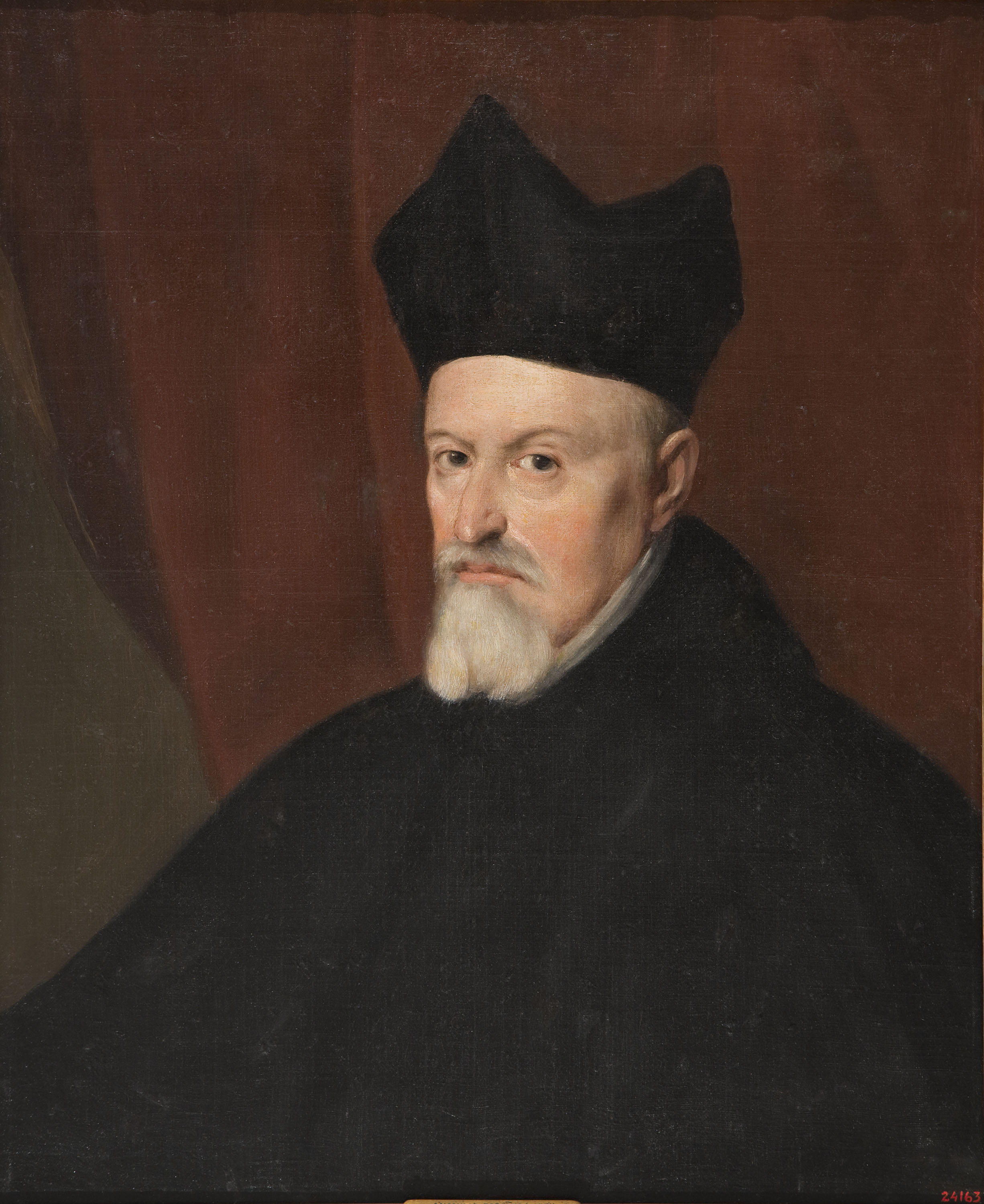 image for: Anònim. Castella - Versió del «Retrat de l’arquebisbe Fernando de Valdés» de Diego Velázquez - 1634-1639