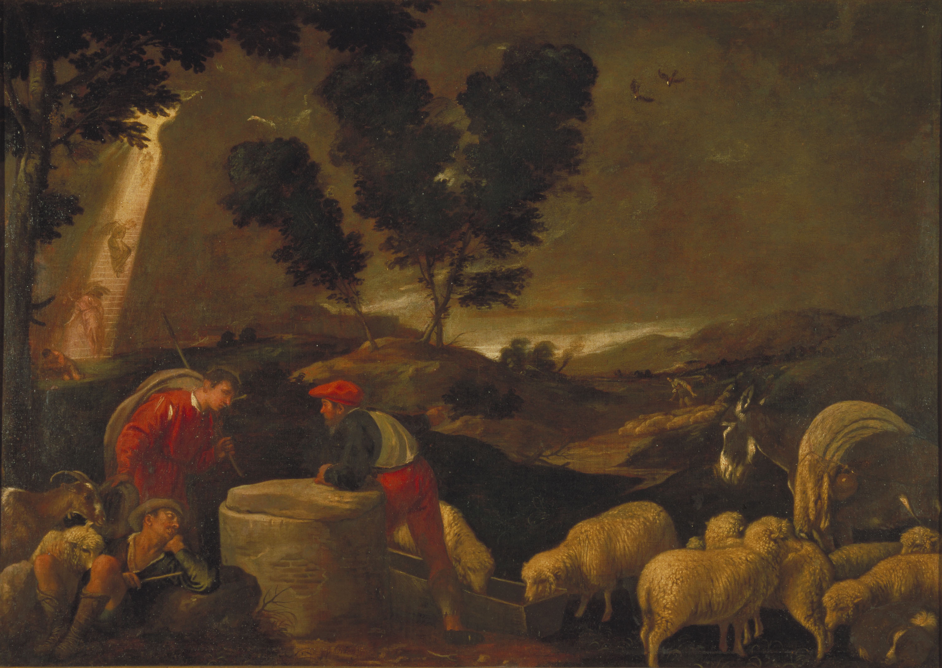 image for: Pedro Orrente - El pou de Jacob - Cap a 1639