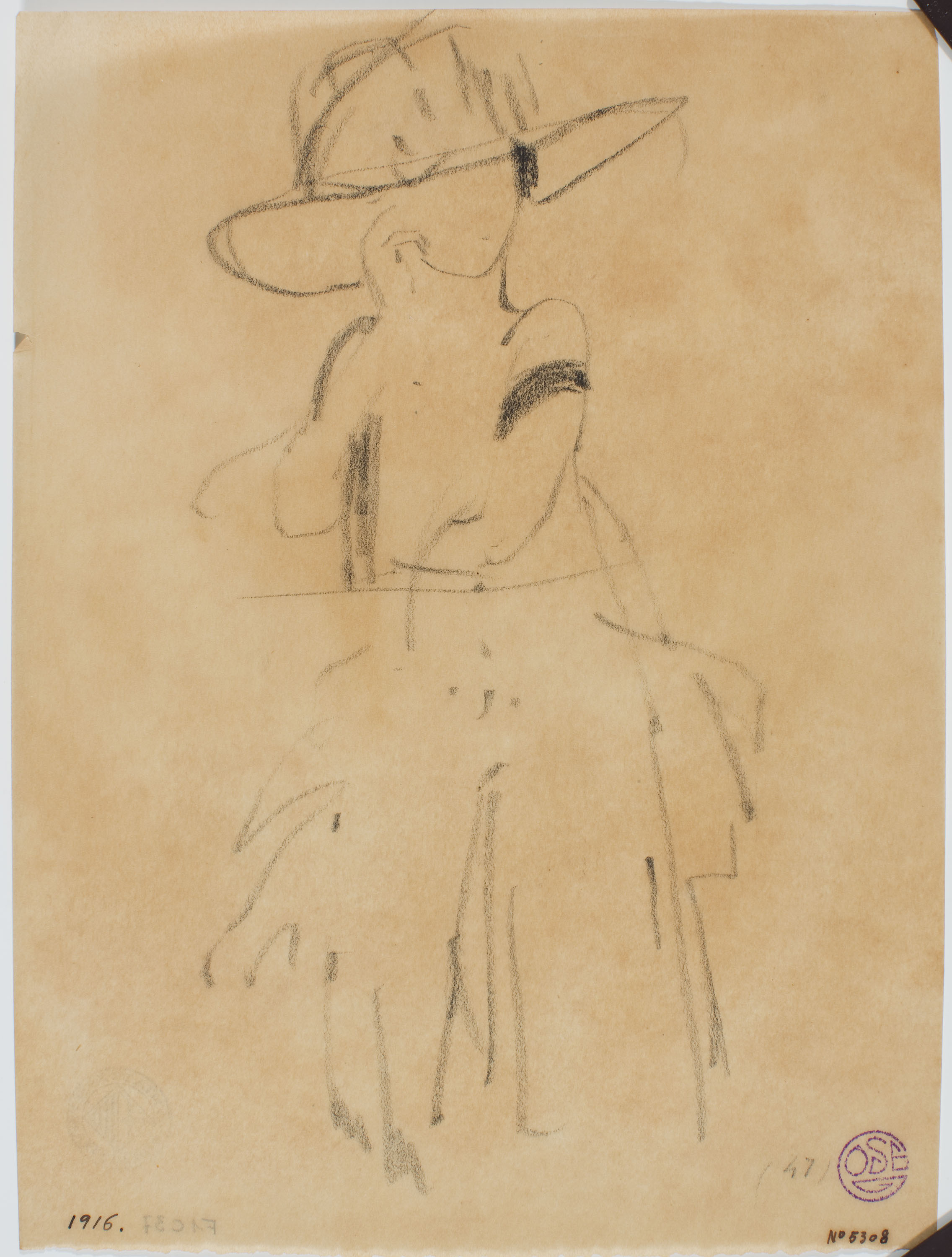 image for: Francesc Xavier Gosé - Dama - Cap a 1906-1909