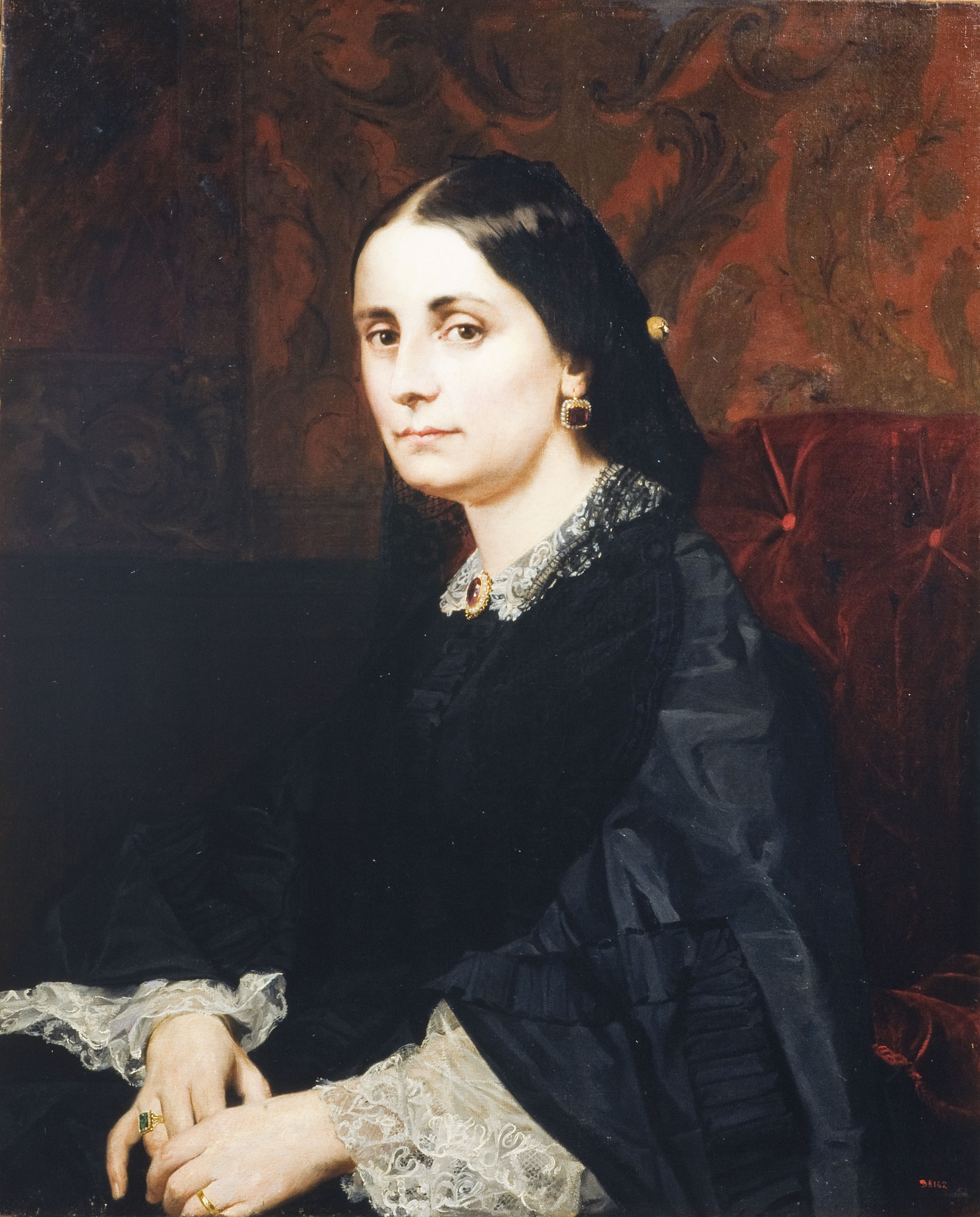image for: Antoni Caba - Retrat de Maria Anna Martorell de Bofill - 1877