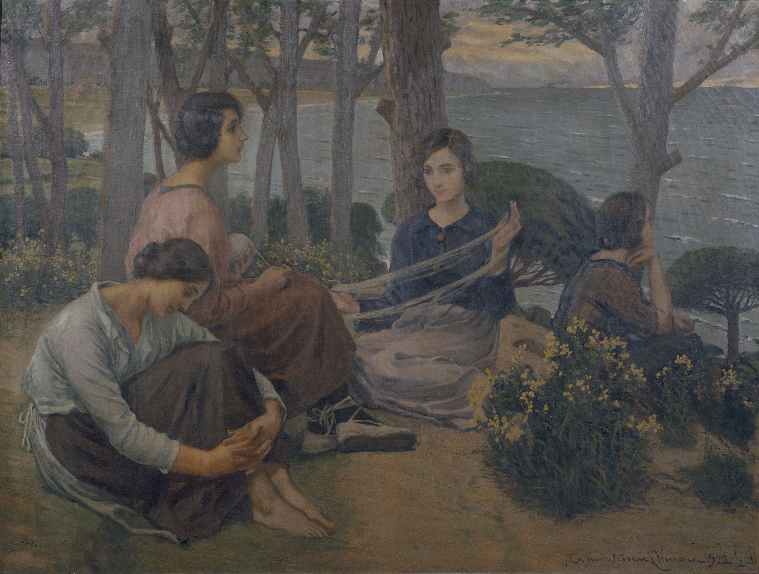 image for: Joan Llimona - La guerra! - 1922