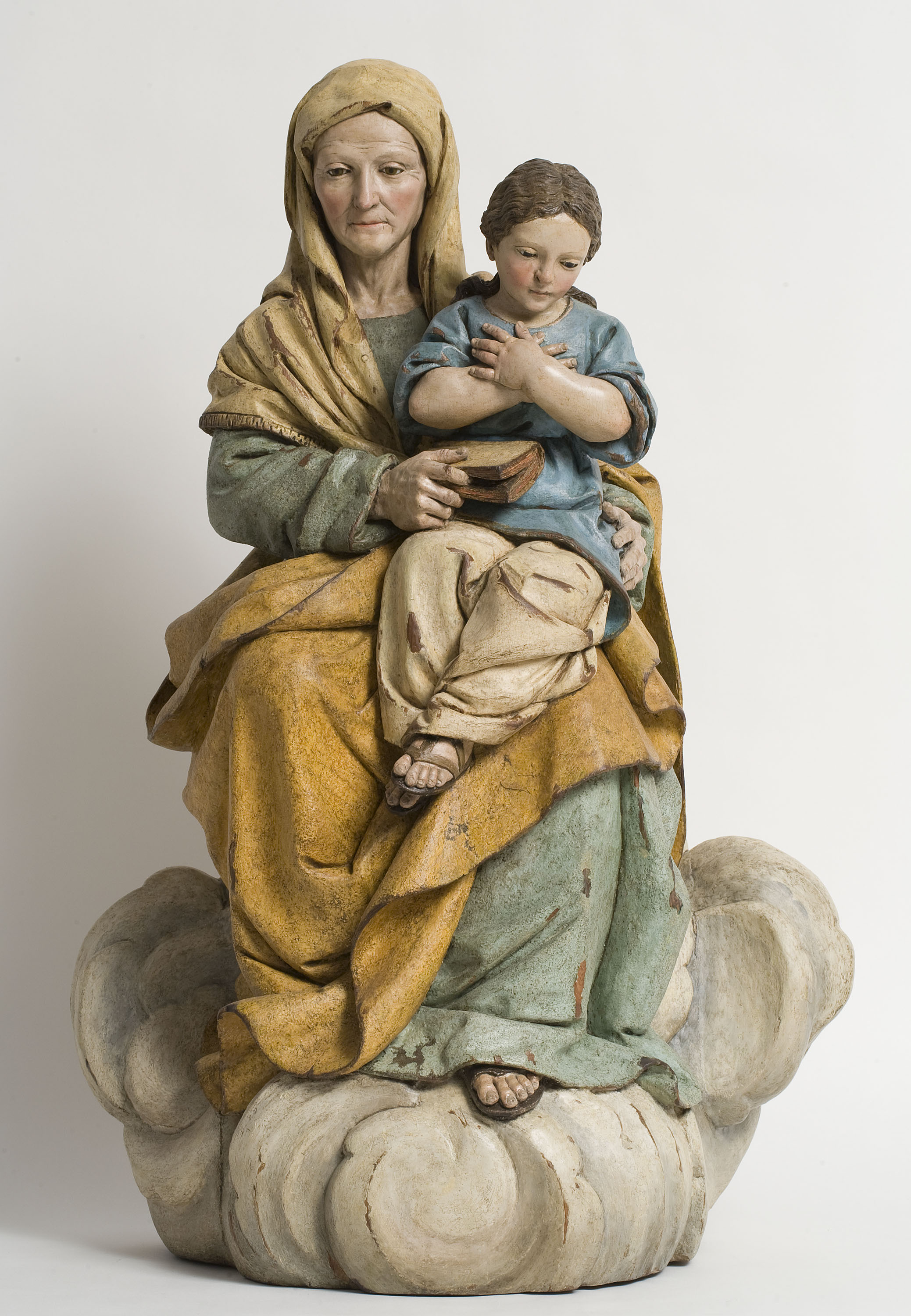 image for: Ramon Amadeu - Santa Anna i la Mare de Déu nena - Cap a 1775-1780