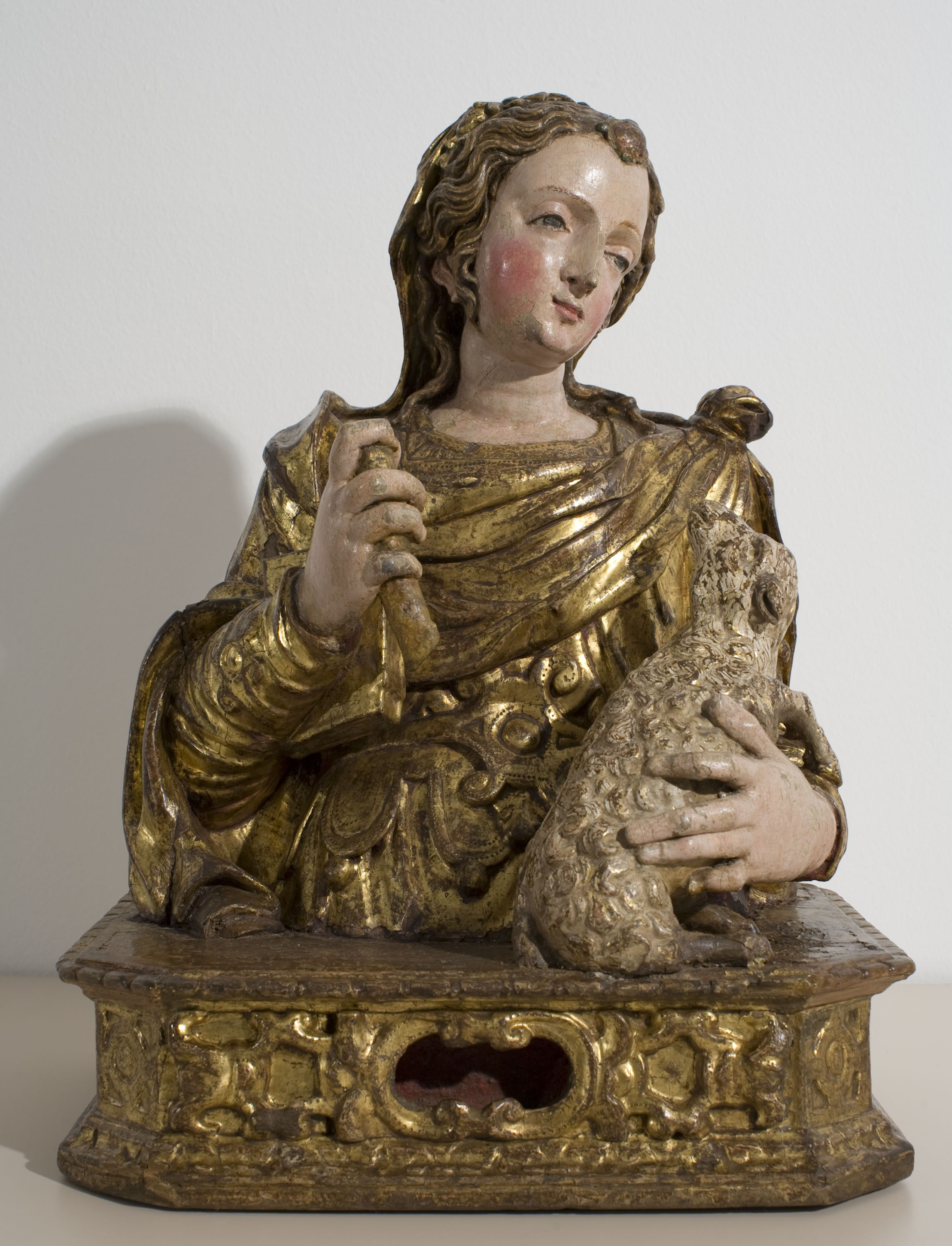 image for: Mestre de Capillas - Bust reliquiari de santa Agnès - Entre 1560-1580