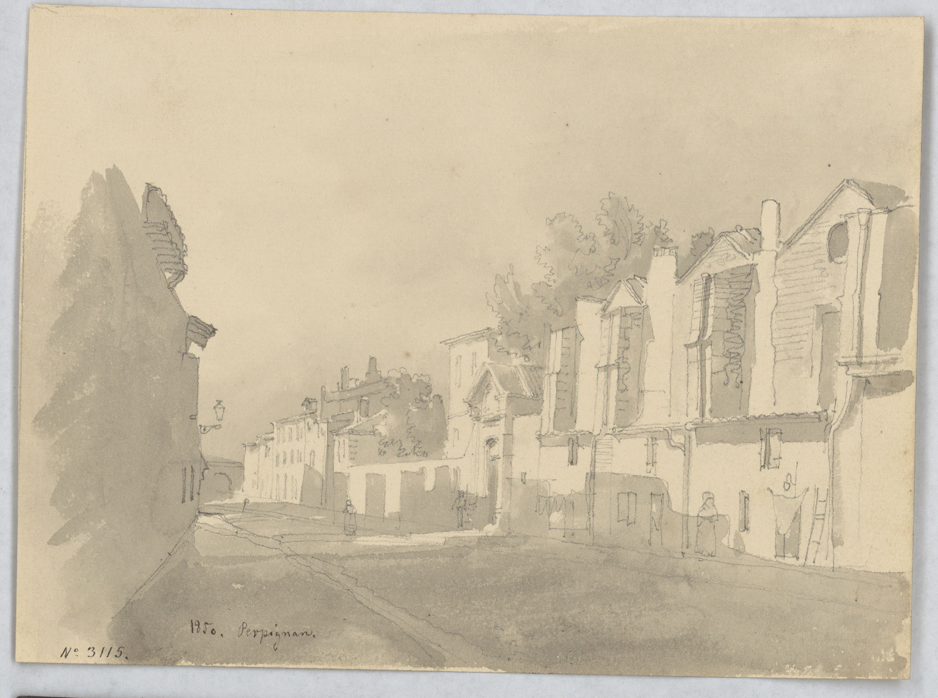 image for: Lluís Rigalt - Perpignan - 1850