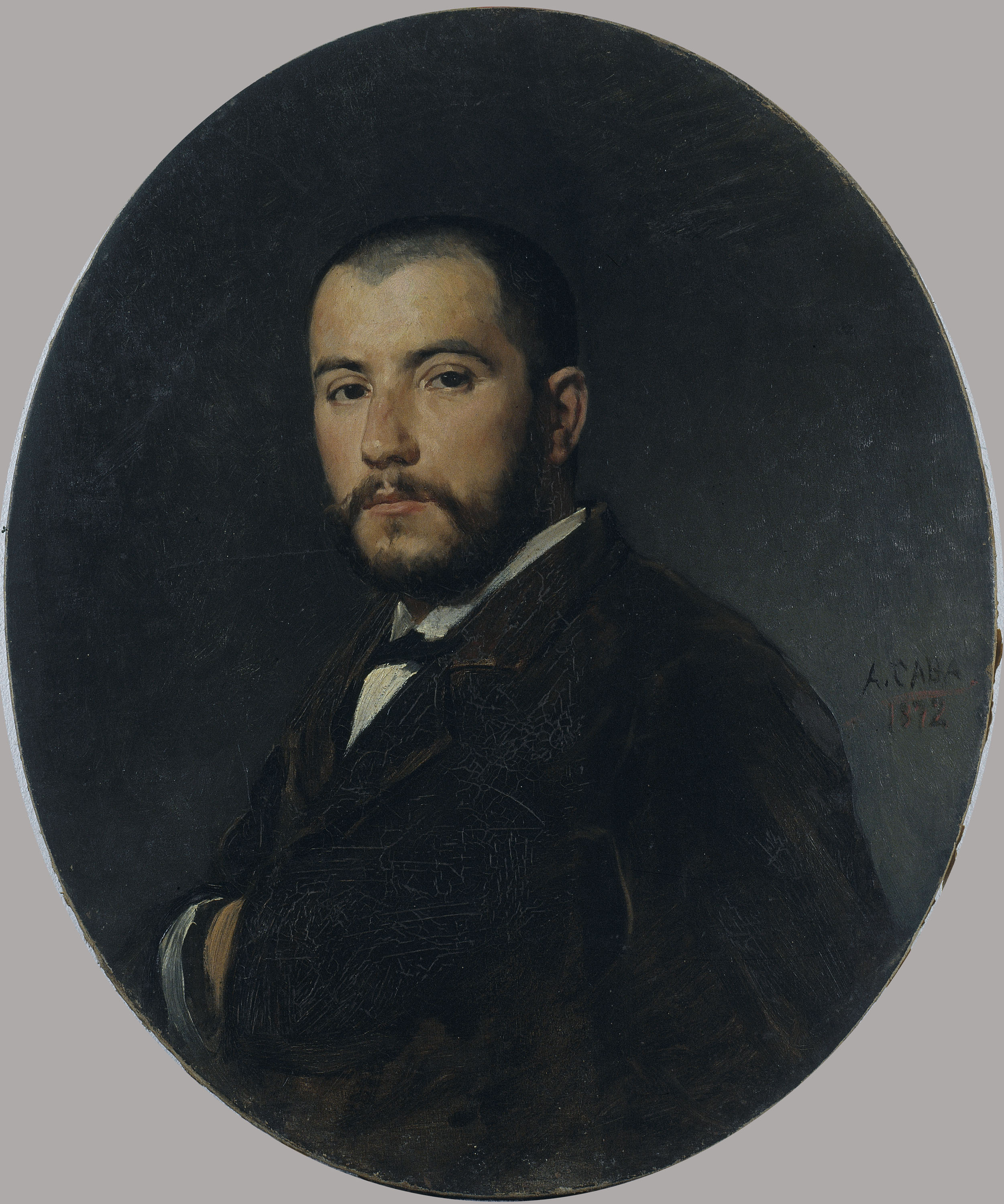 image for: Antoni Caba - Retrat de Jules Ainaud i Escudé - 1872