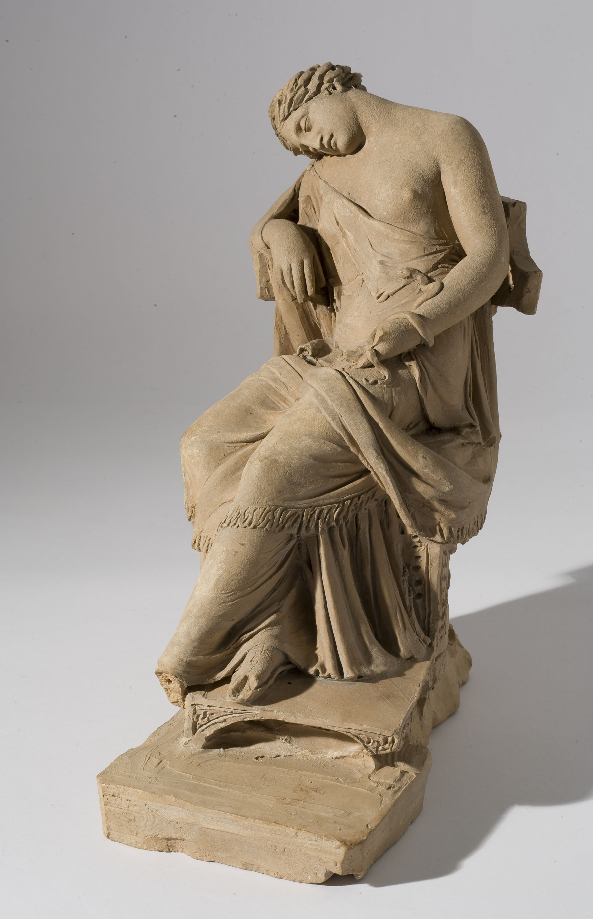 image for: Damià Campeny - La mort de Cleòpatra - Cap a 1805-1810