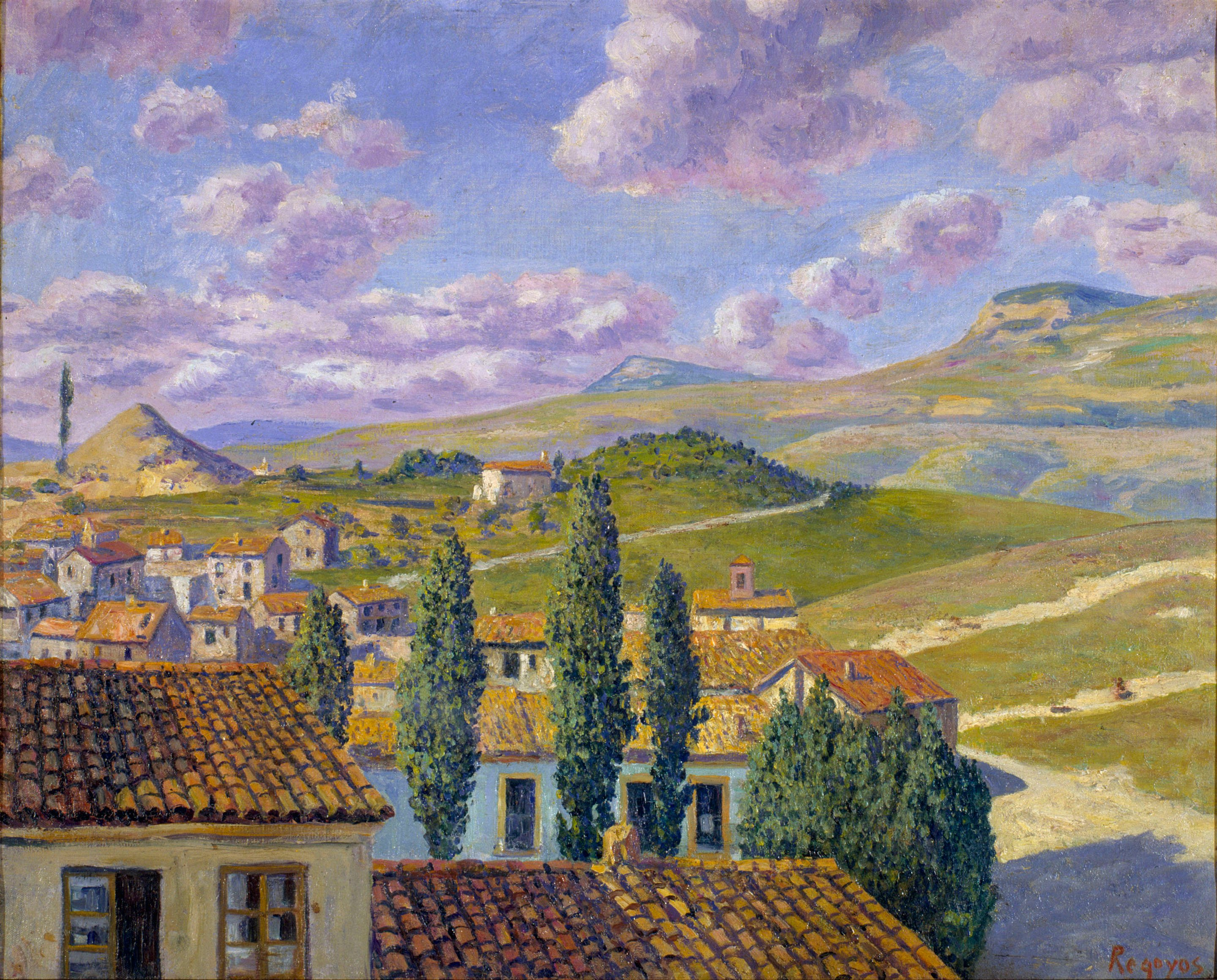 image for: Darío de Regoyos - Sant Feliu de Torelló - 1912