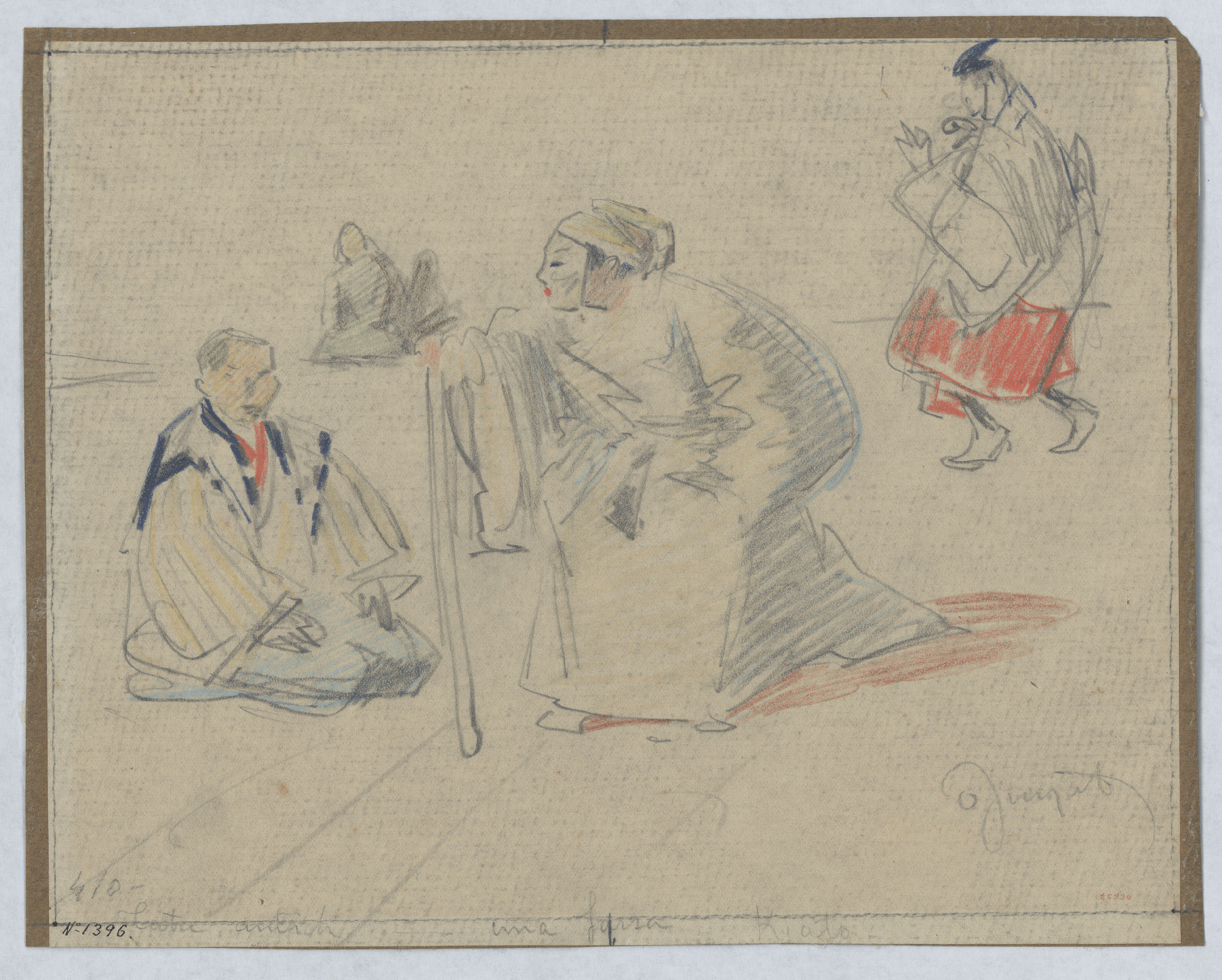 image for: Oleguer Junyent - Teatre antich. Una farsa. Kiato - 1908