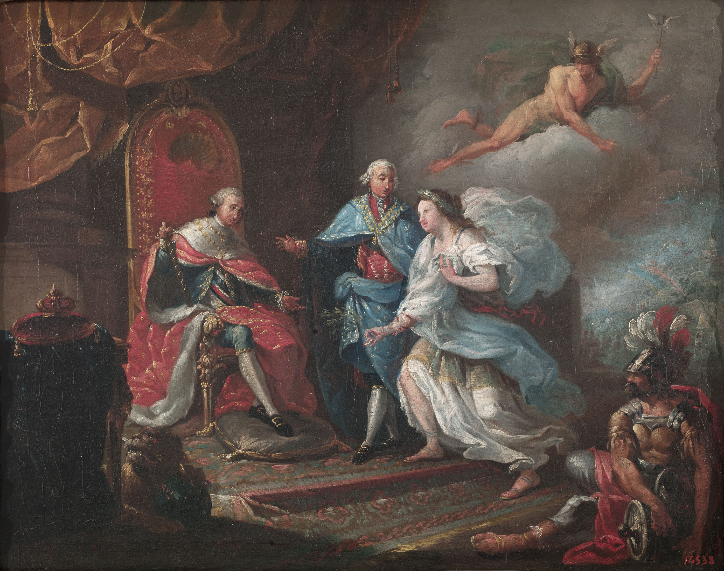 image for: Pau Montaña Cantó - Al·legoria de la Pau de Basilea - 1798