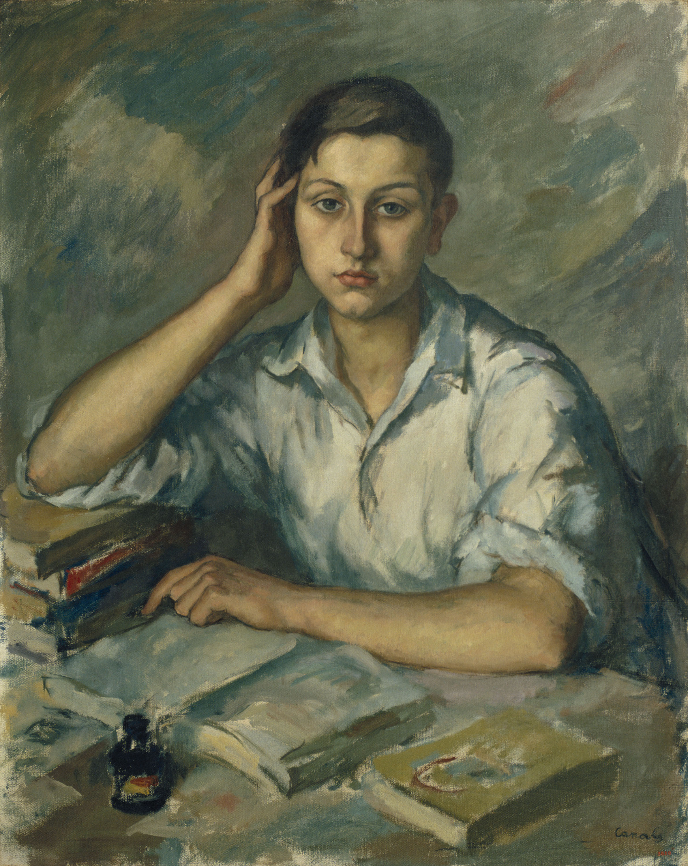 image for: Ricard Canals - Noi estudiant - Cap a 1922