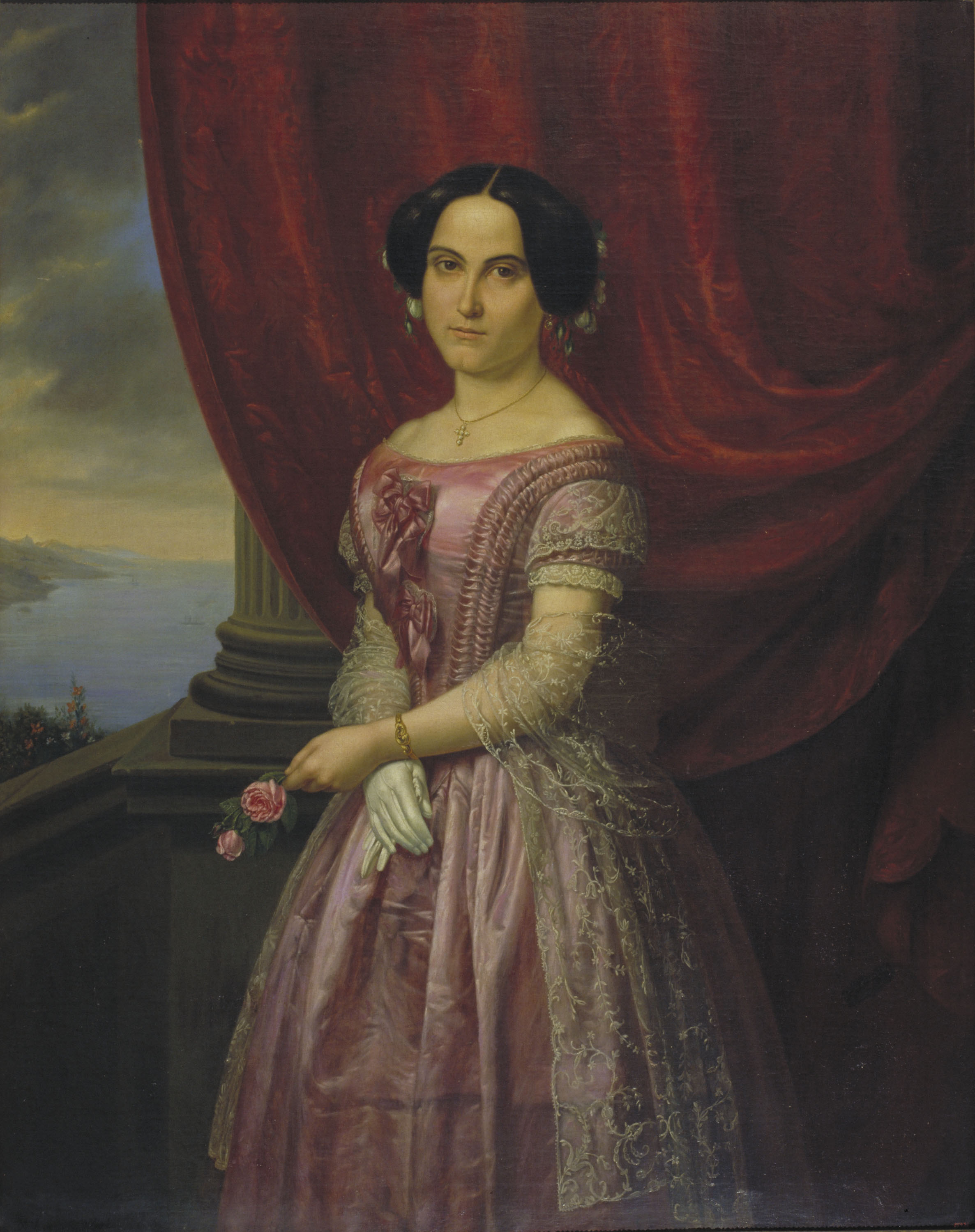 image for: Josep Arrau Barba - Retrat de Rosa Rigalt Arrau - 1852