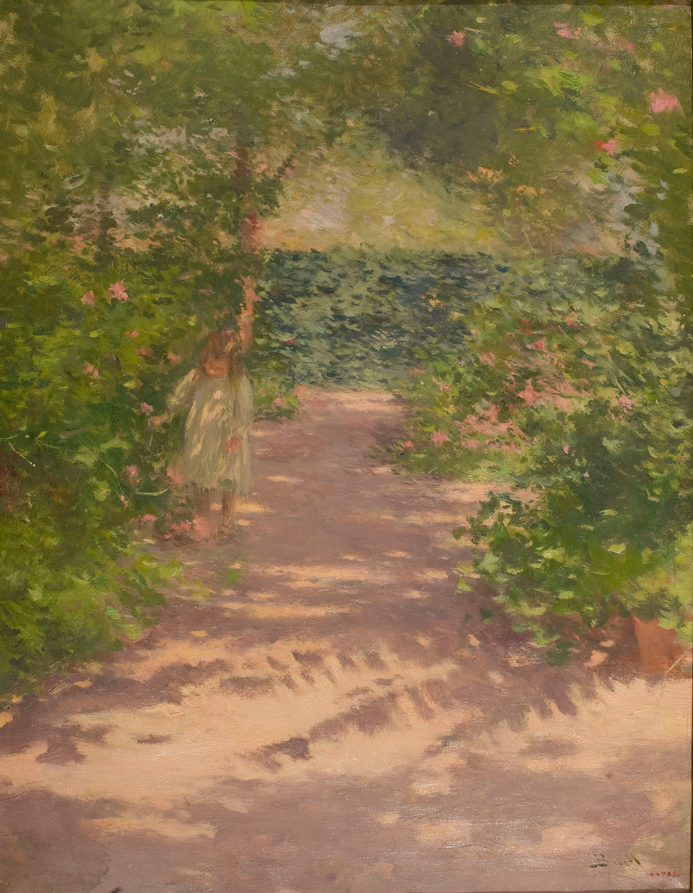 image for: Joan Brull - Paisatge amb figura - Cap a 1896-1911