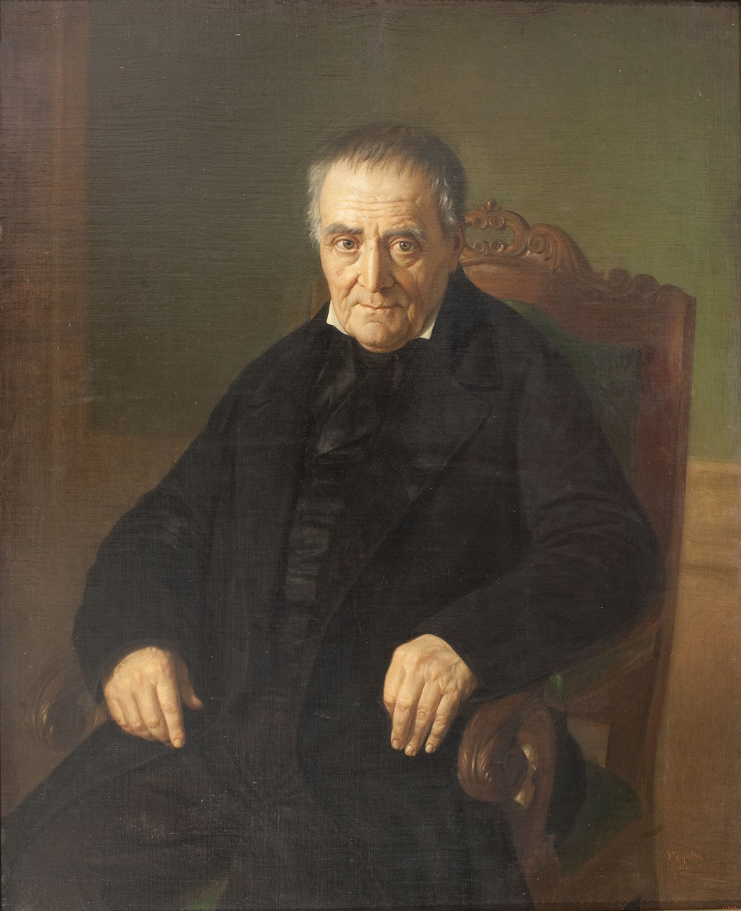 image for: Joaquim Espalter - Retrat de Maties Muntadas Font - 1856