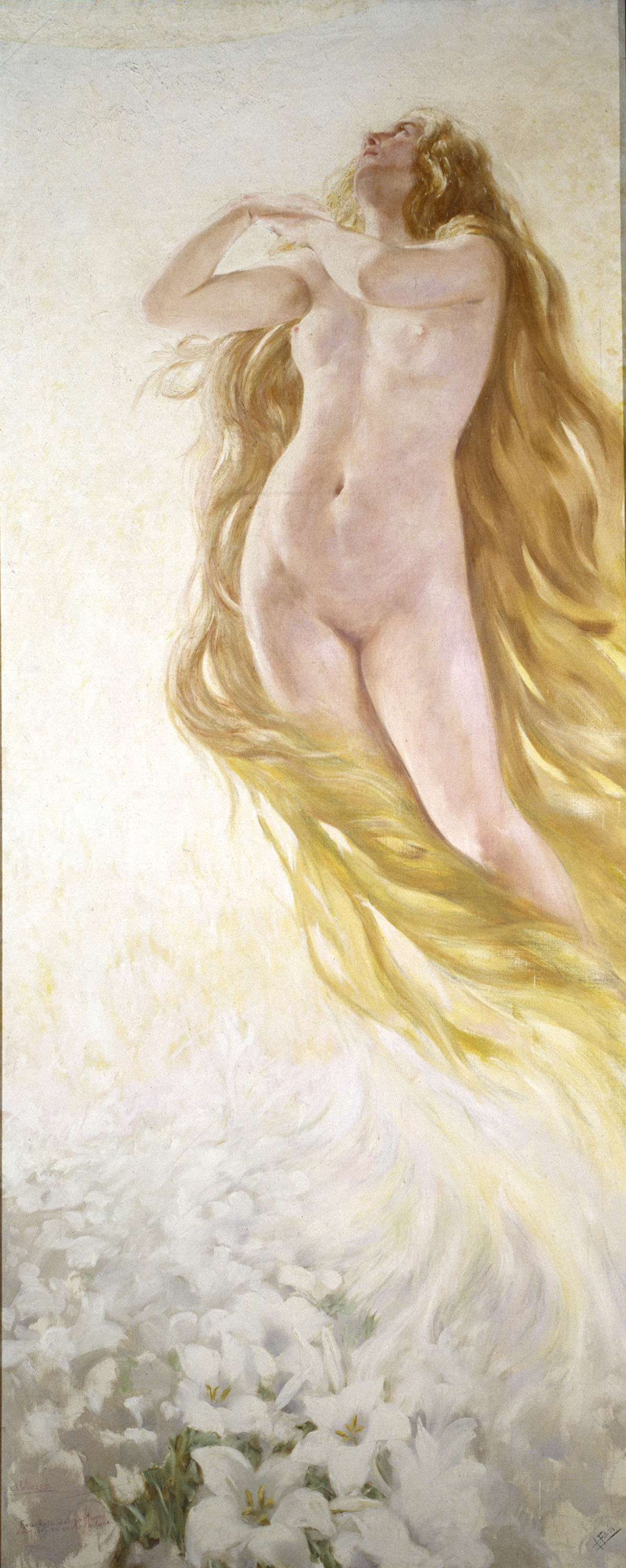 image for: Antoni Fabrés - Eva vers la llum - Cap a 1925