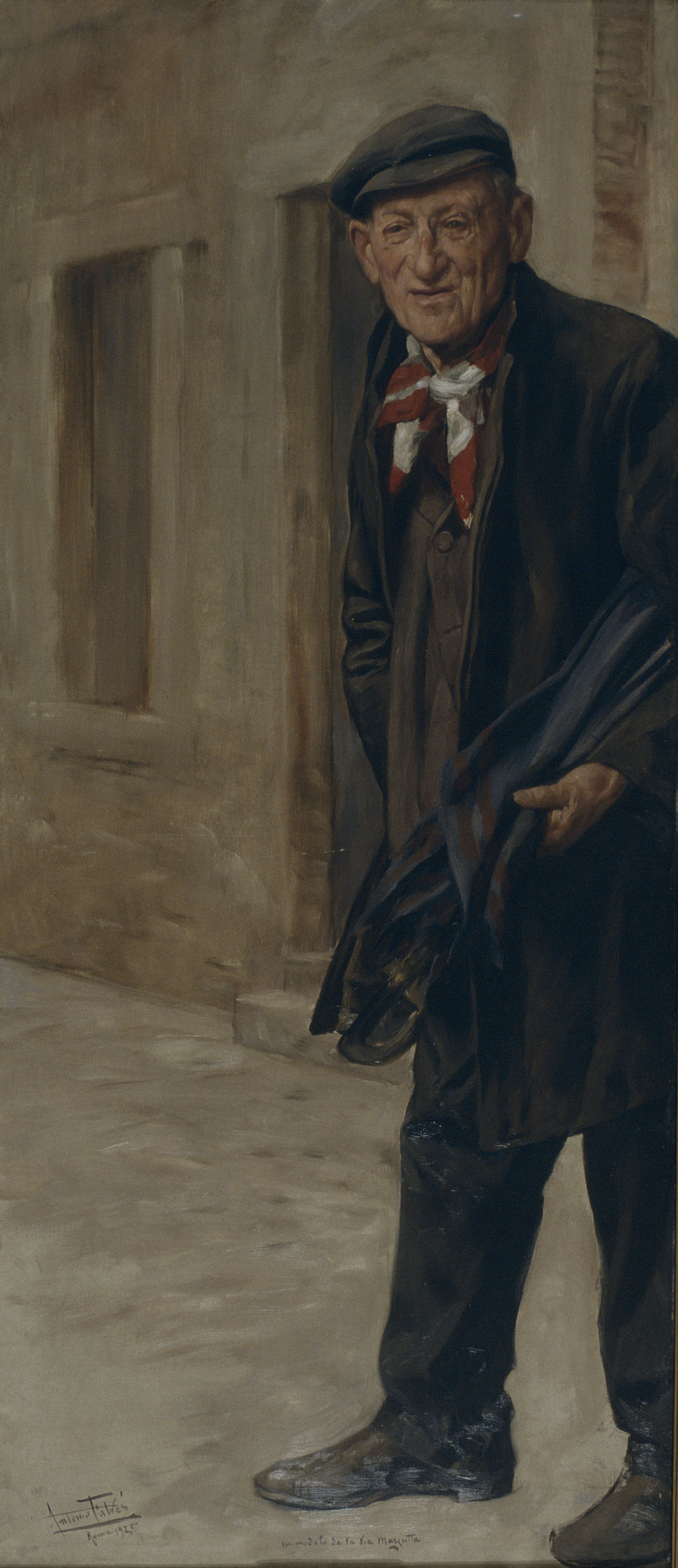 image for: Antoni Fabrés - Un model de la Via Margutta - Roma, 1925