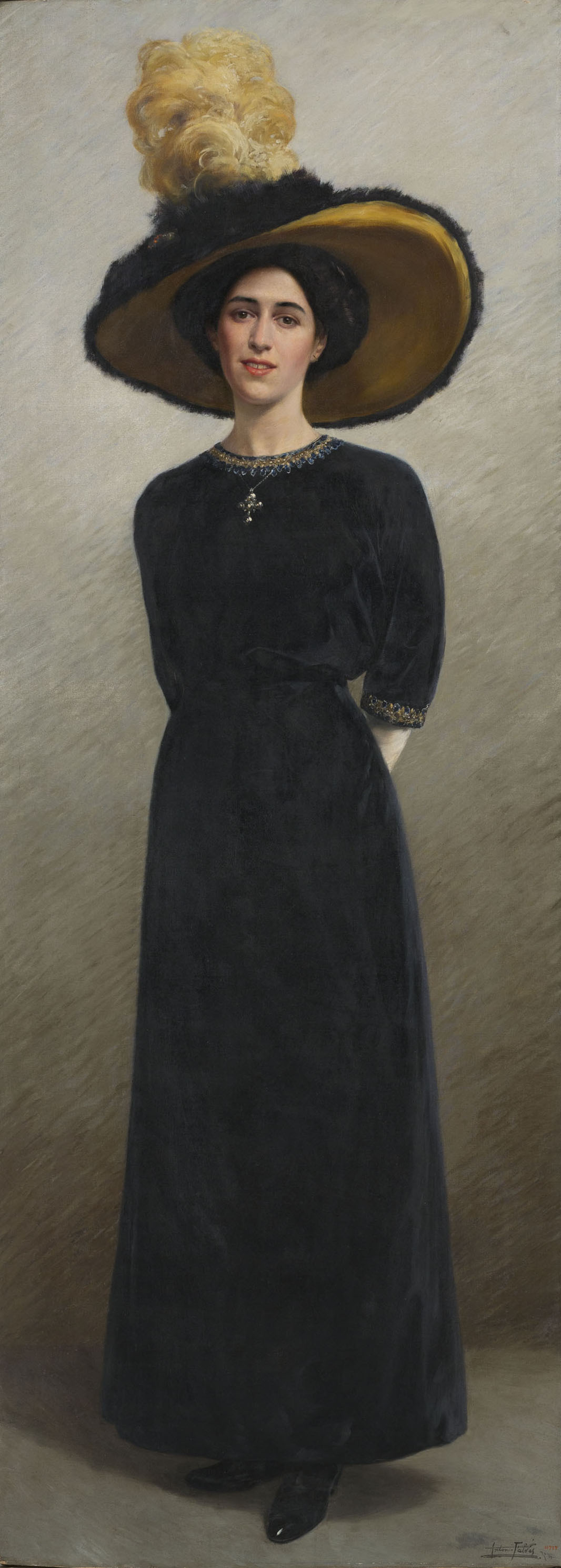 image for: Antoni Fabrés - Retrat de Glòria Fabrés - 1911